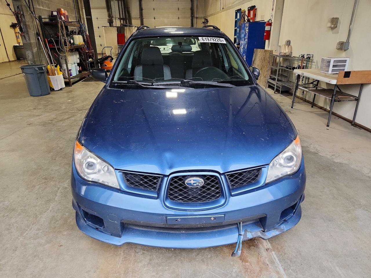 2007 Subaru Impreza 2.5i Blue vin: JF1GG61617H817821
