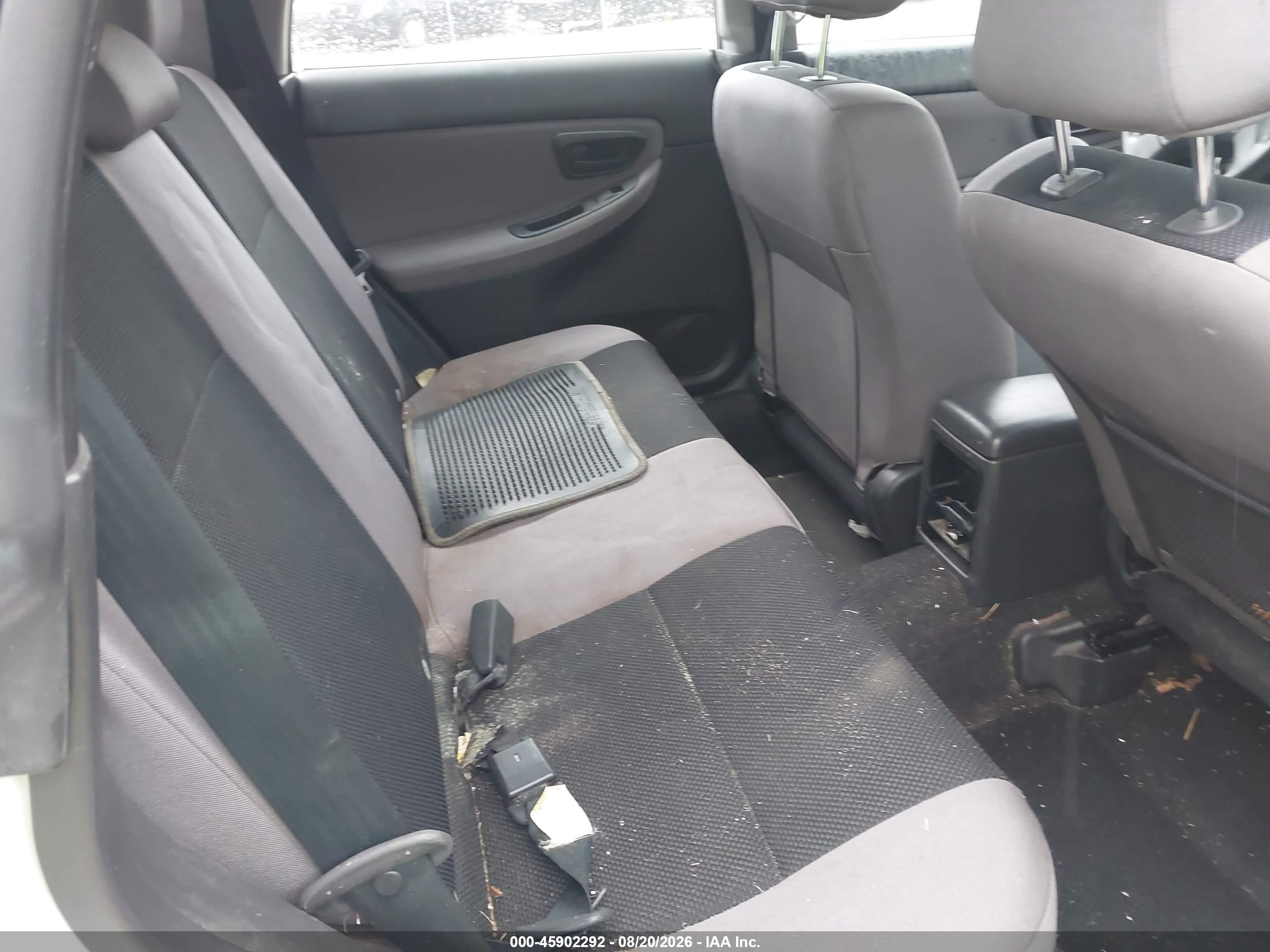 2007 Subaru Impreza 2.5i White vin: JF1GG61647H804156