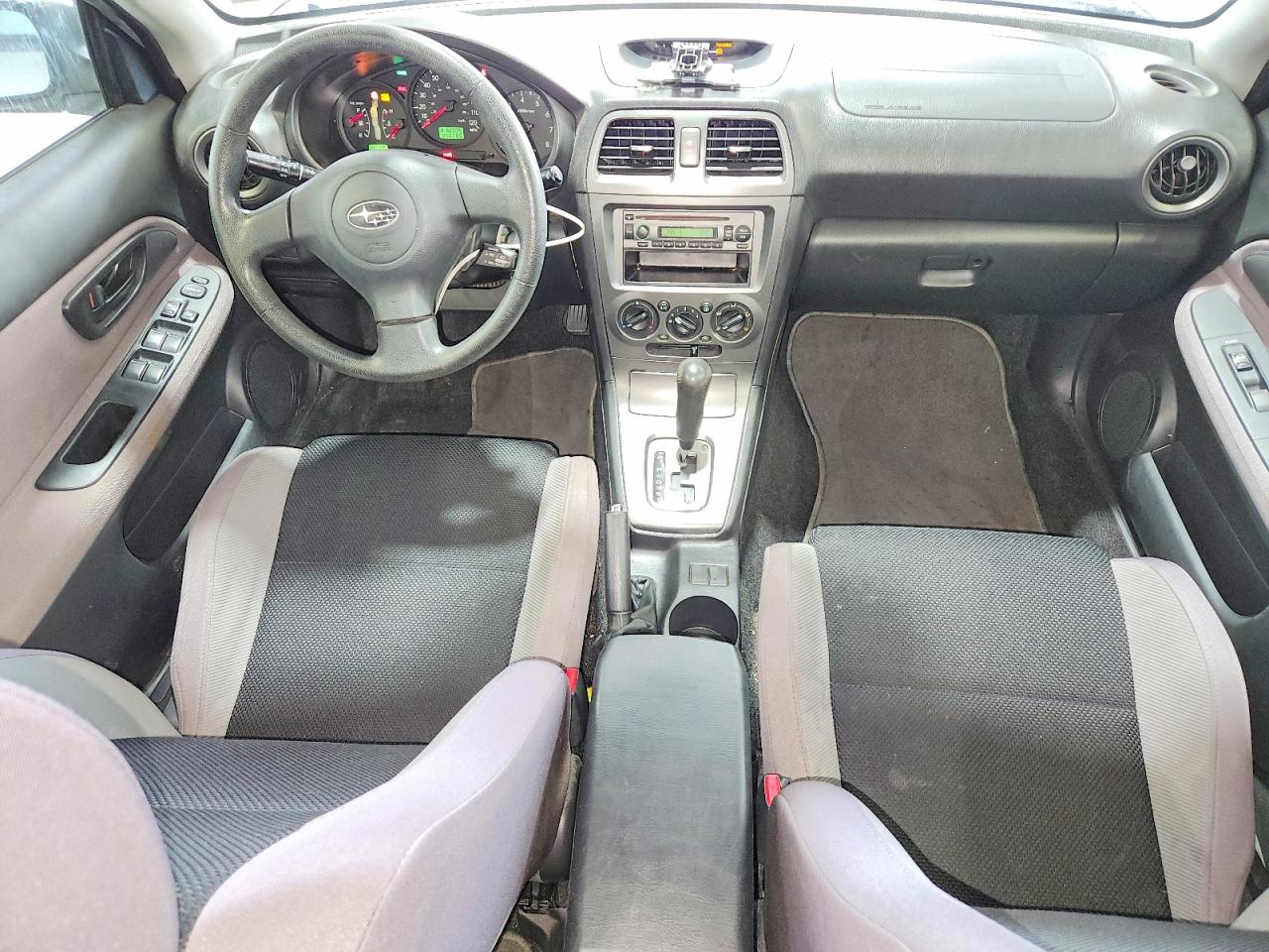 2007 Subaru Impreza 2.5i Silver vin: JF1GG61667H802201