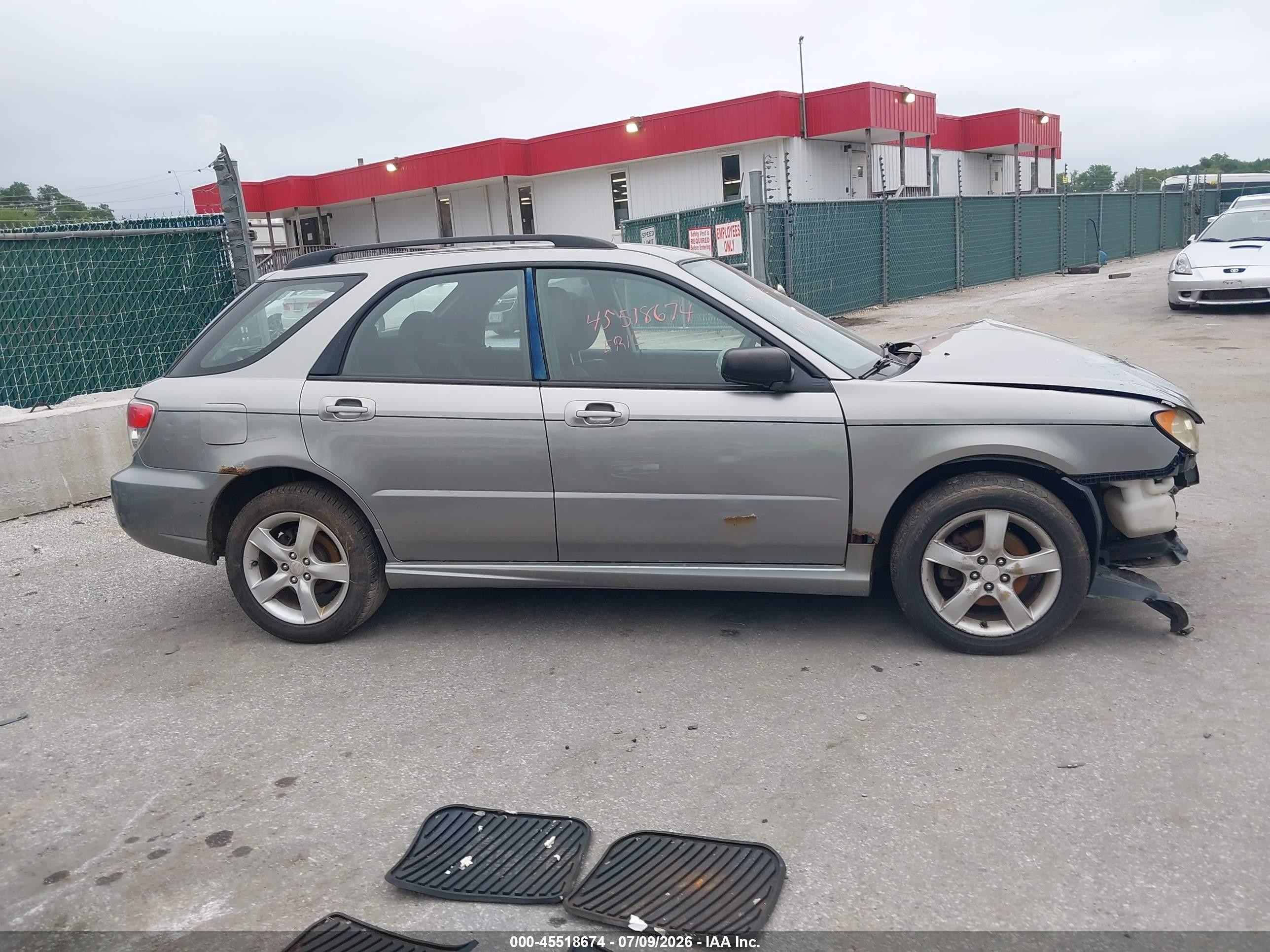 2007 Subaru Impreza 2.5i Gray vin: JF1GG61667H812565