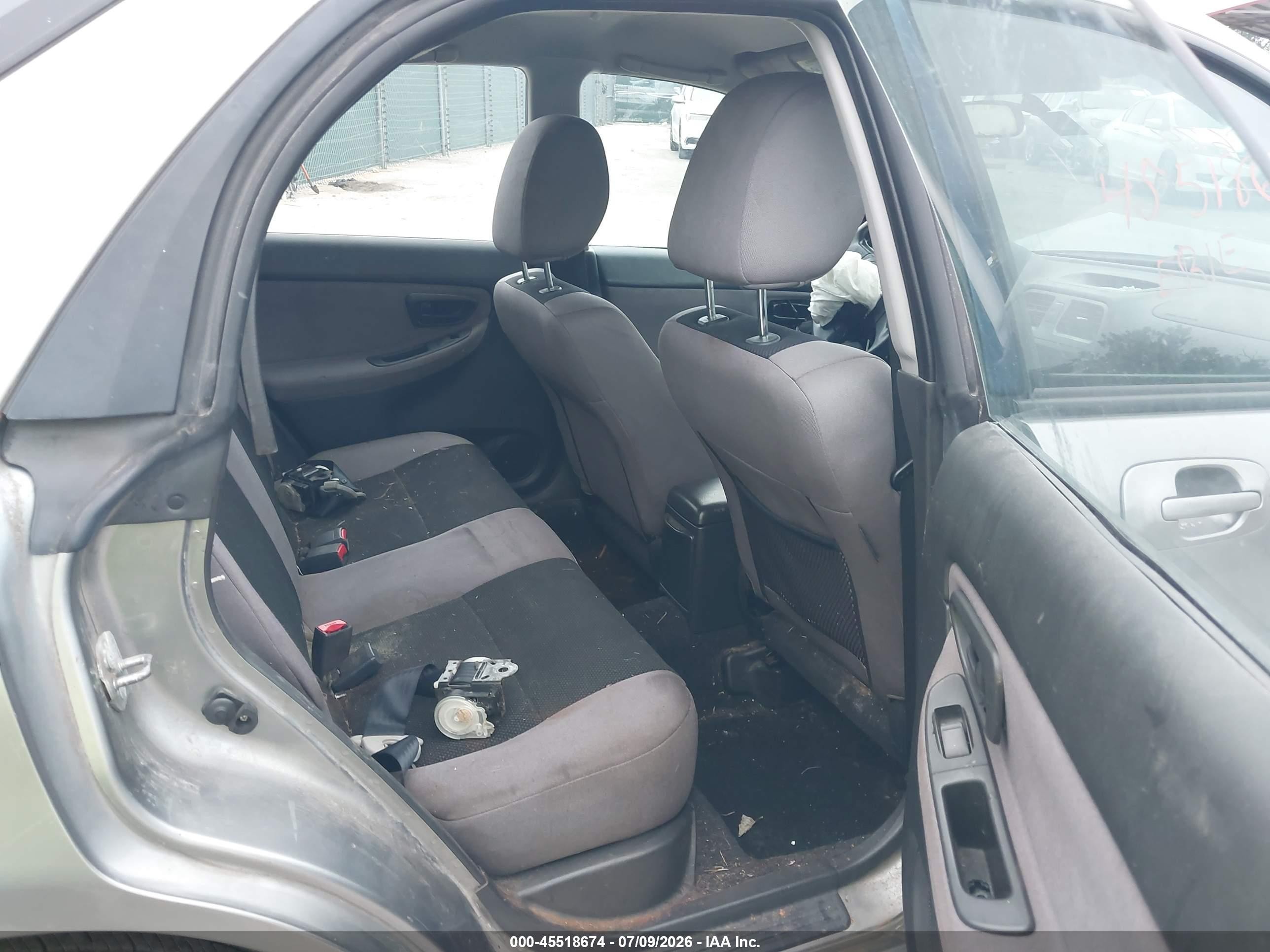 2007 Subaru Impreza 2.5i Gray vin: JF1GG61667H812565