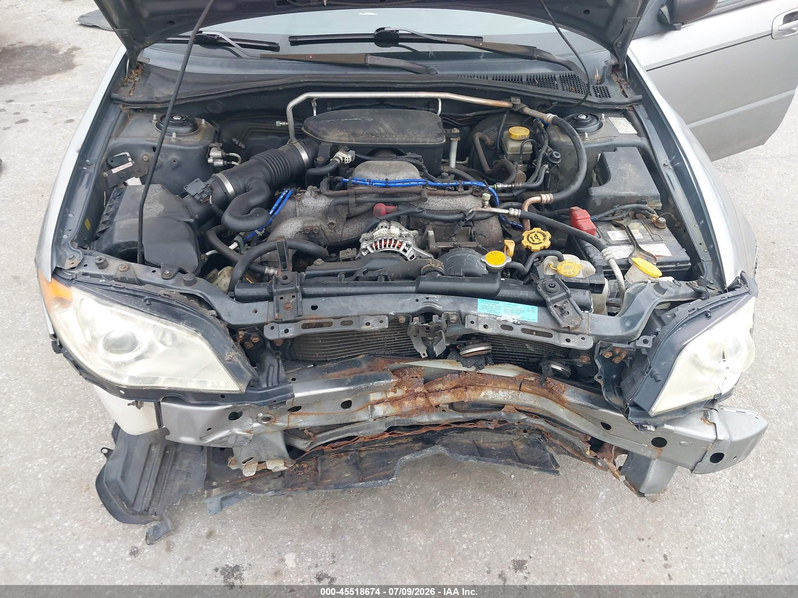 2007 Subaru Impreza 2.5i Gray vin: JF1GG61667H812565