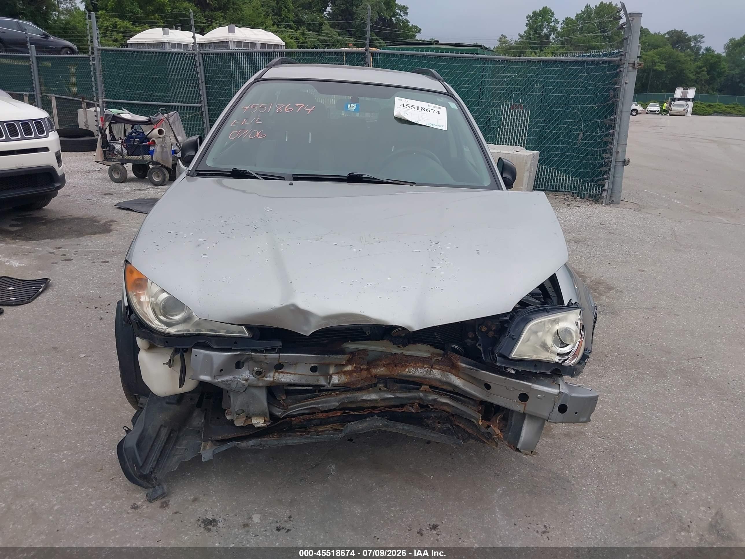 2007 Subaru Impreza 2.5i Gray vin: JF1GG61667H812565
