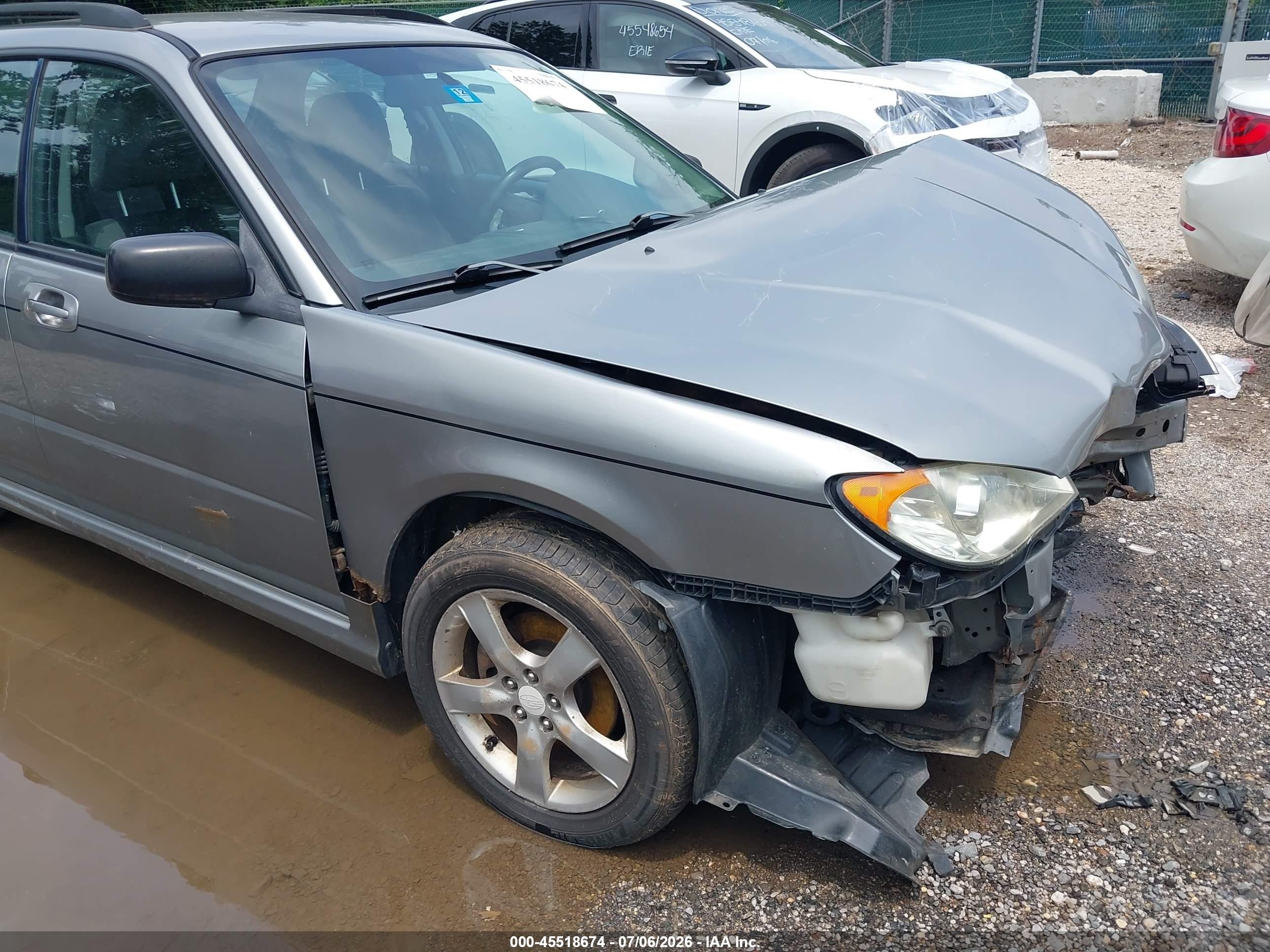 2007 Subaru Impreza 2.5i Gray vin: JF1GG61667H812565