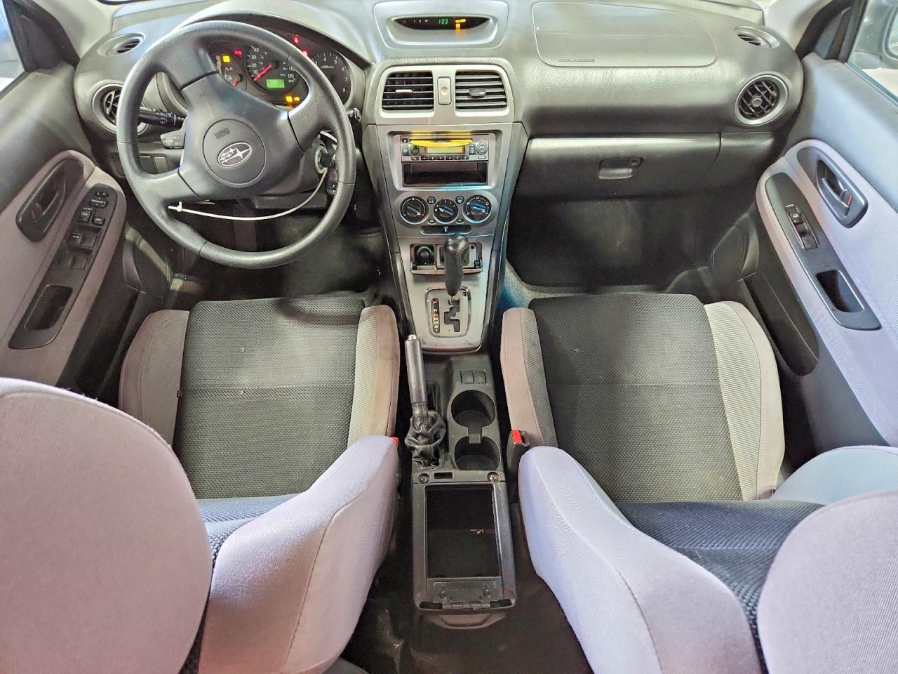 2007 Subaru Impreza Silver vin: JF1GG61667H817894