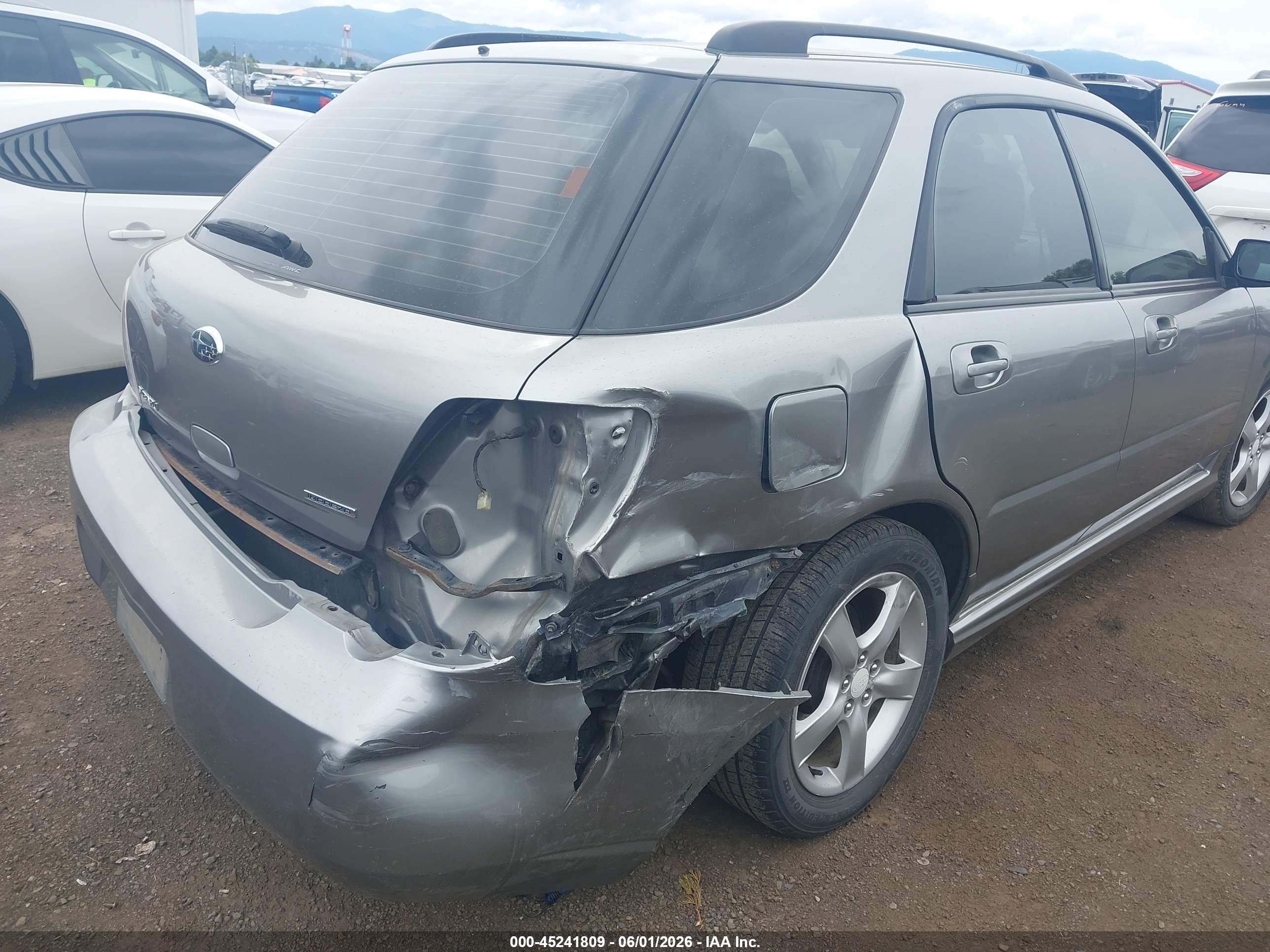 2007 Subaru Impreza 2.5i Green vin: JF1GG61667H819483