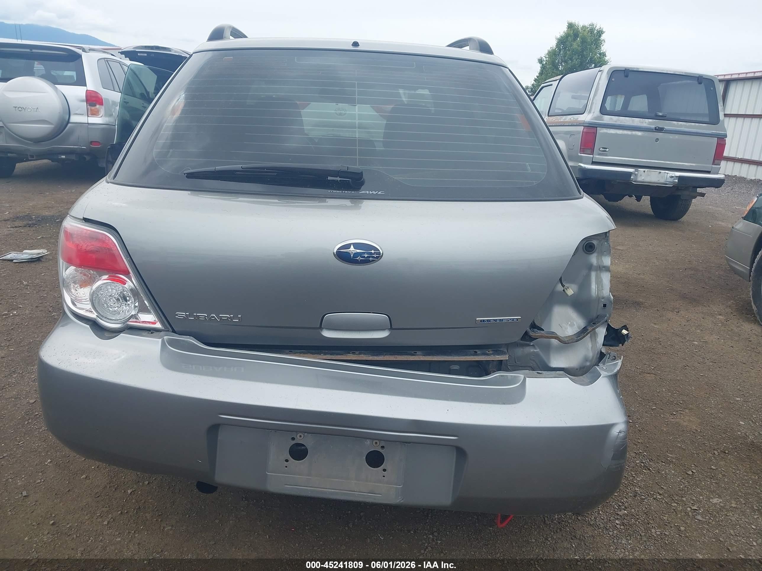 2007 Subaru Impreza 2.5i Green vin: JF1GG61667H819483