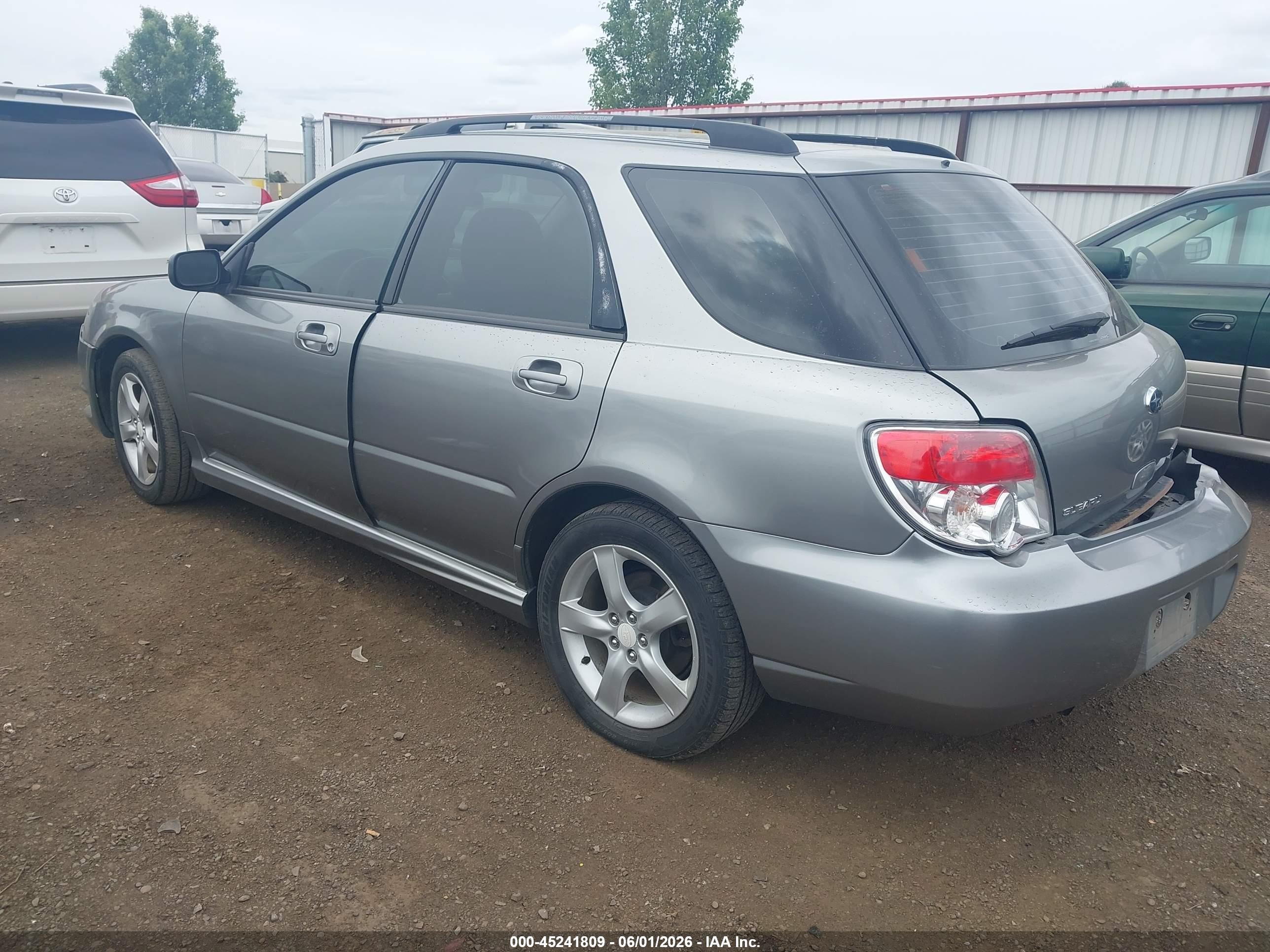 2007 Subaru Impreza 2.5i Green vin: JF1GG61667H819483