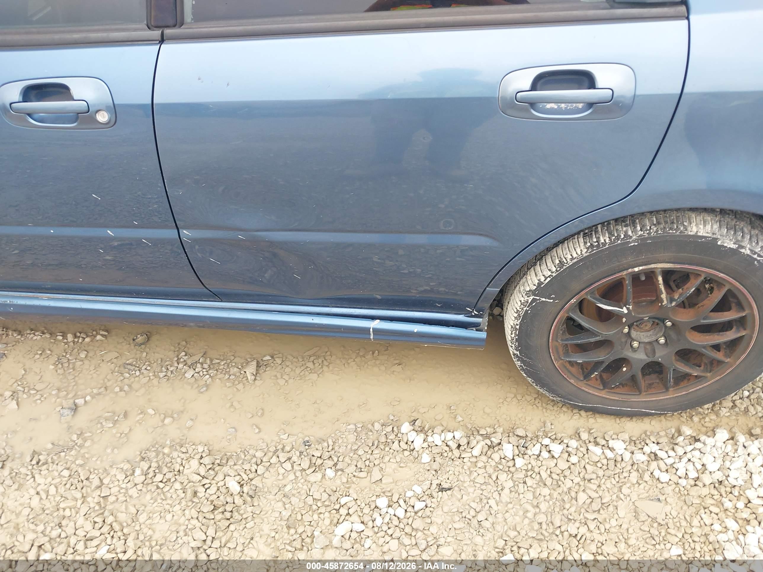 2007 Subaru Impreza 2.5i Blue vin: JF1GG61677G801175