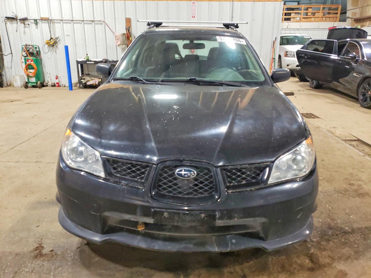 2007 Subaru Impreza 2.5i Черный vin: JF1GG61677H818214
