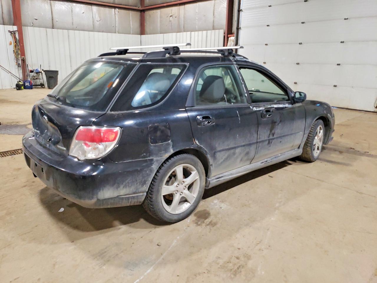 2007 Subaru Impreza 2.5i Черный vin: JF1GG61677H818214