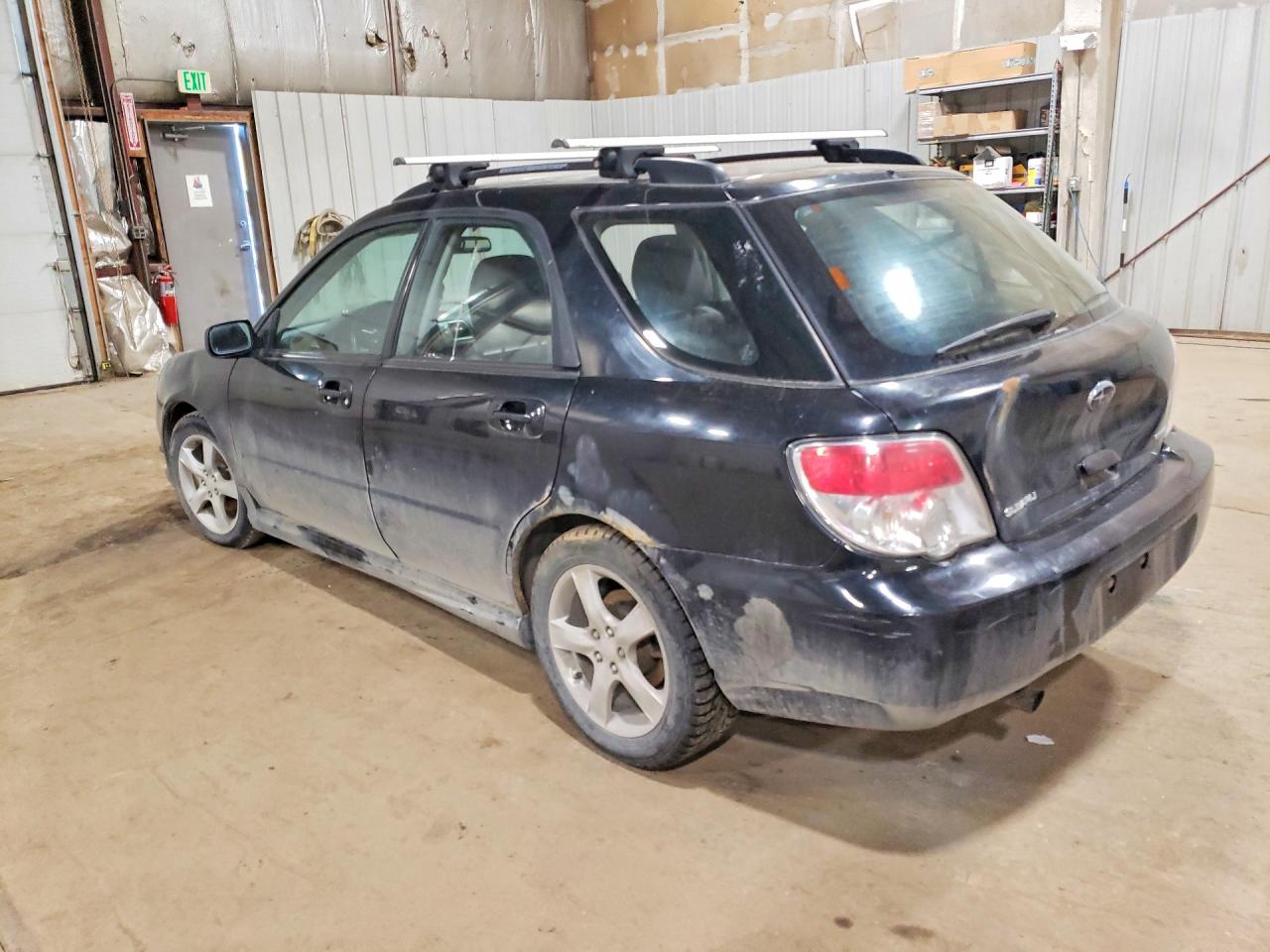 2007 Subaru Impreza 2.5i Черный vin: JF1GG61677H818214