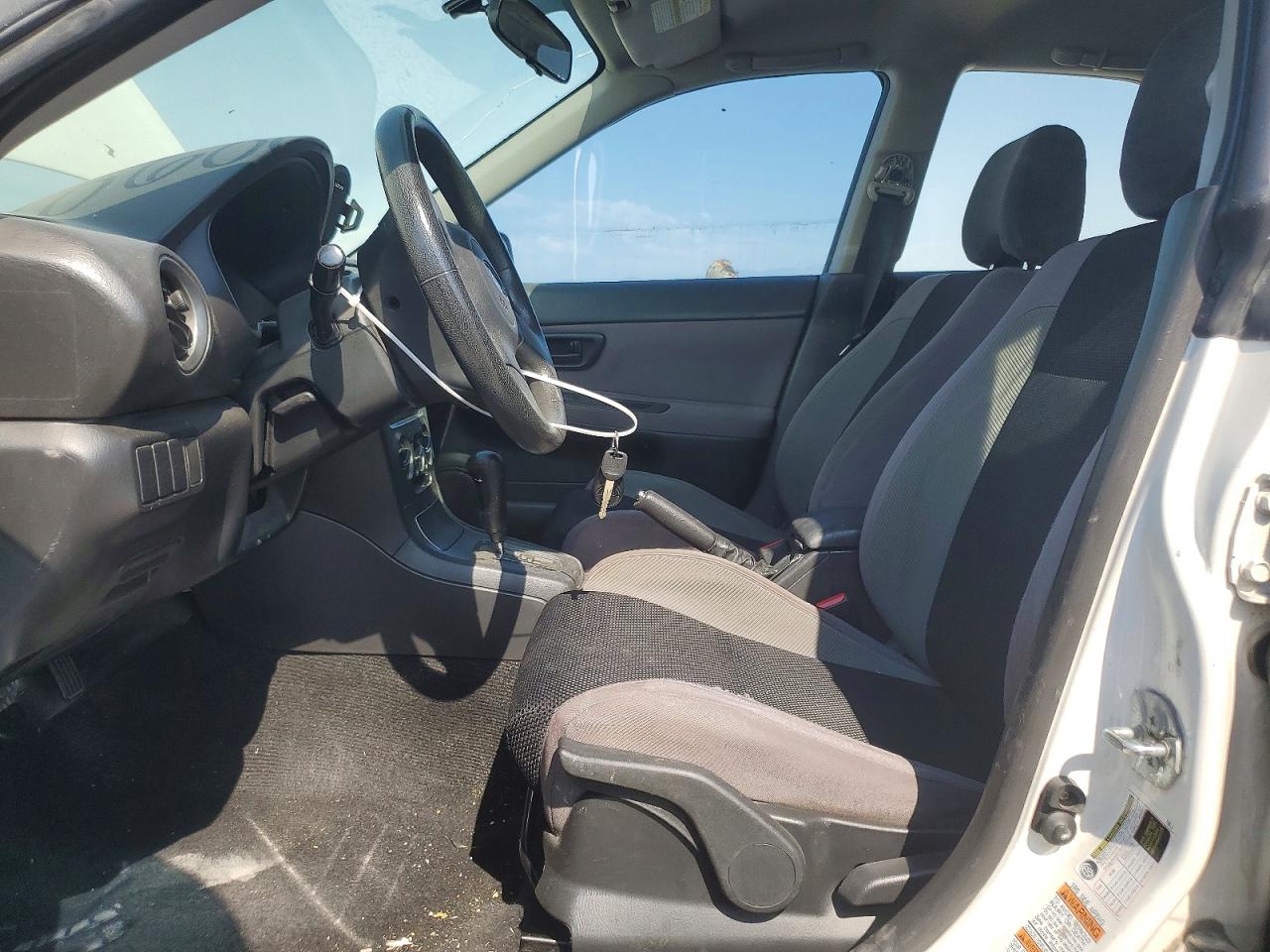 2007 Subaru Impreza 2.5i Белый vin: JF1GG61687H801566