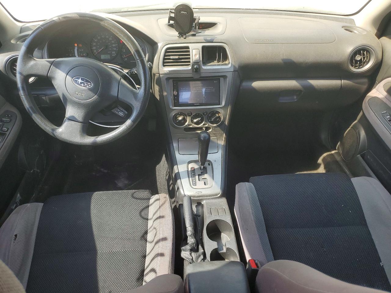 2007 Subaru Impreza 2.5i Белый vin: JF1GG61687H801566