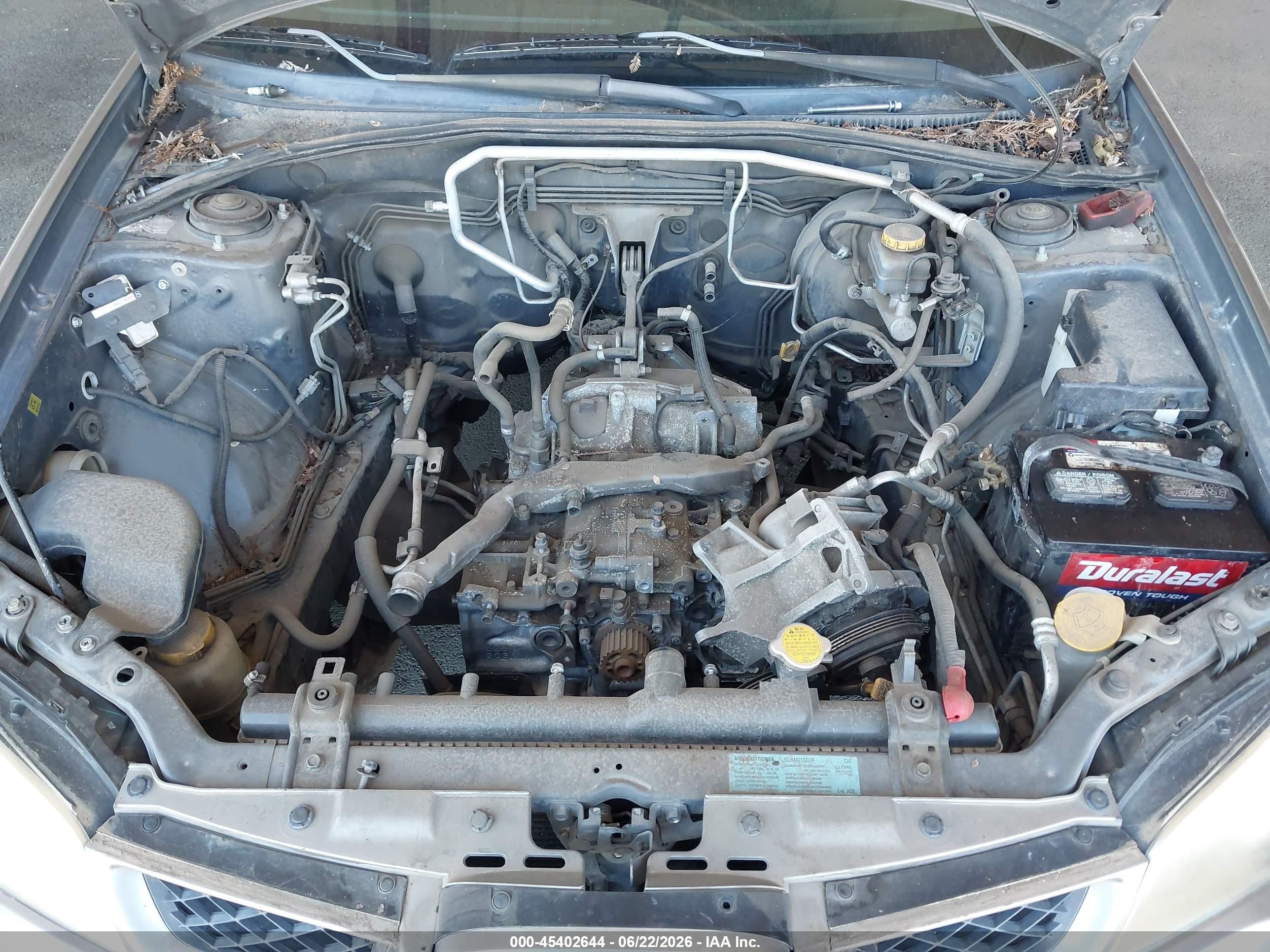 2007 Subaru Impreza 2.5i Silver vin: JF1GG616X7H814464