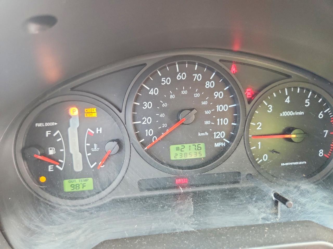2007 Subaru Impreza Outback Sport Бордовый vin: JF1GG63617H818433