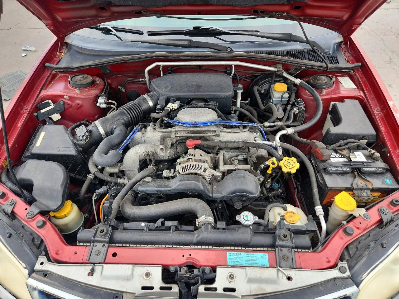 2007 Subaru Impreza Outback Sport Бордовый vin: JF1GG63617H818433