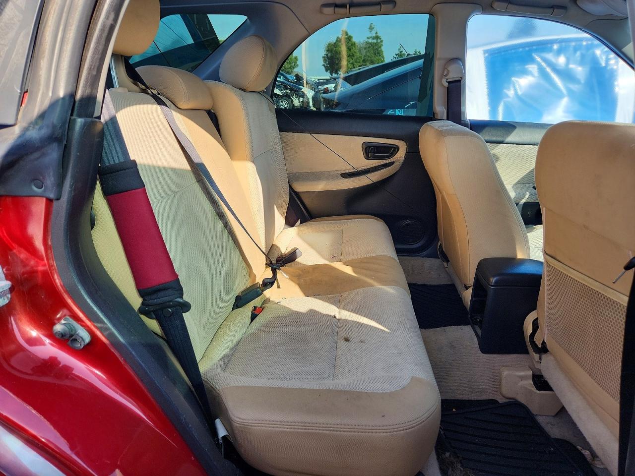 2007 Subaru Impreza Outback Sport Burgundy vin: JF1GG63627H814360