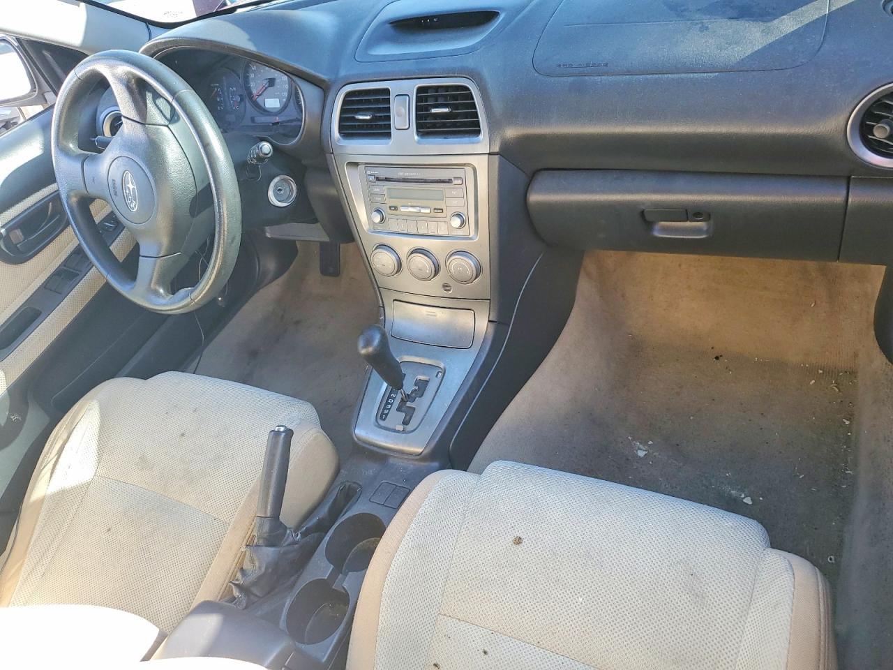 2007 Subaru Impreza Outback Sport Burgundy vin: JF1GG63627H814360