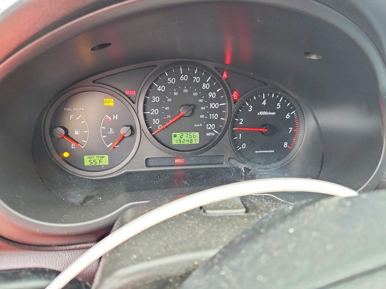 2007 Subaru Impreza Outback Sport Серый vin: JF1GG63677G814134