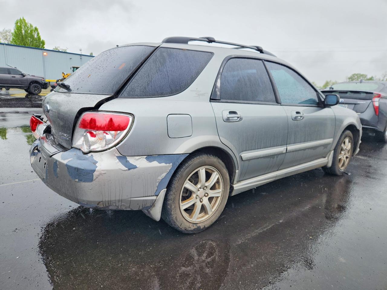 2007 Subaru Impreza Outback Sport Серый vin: JF1GG63677G814134