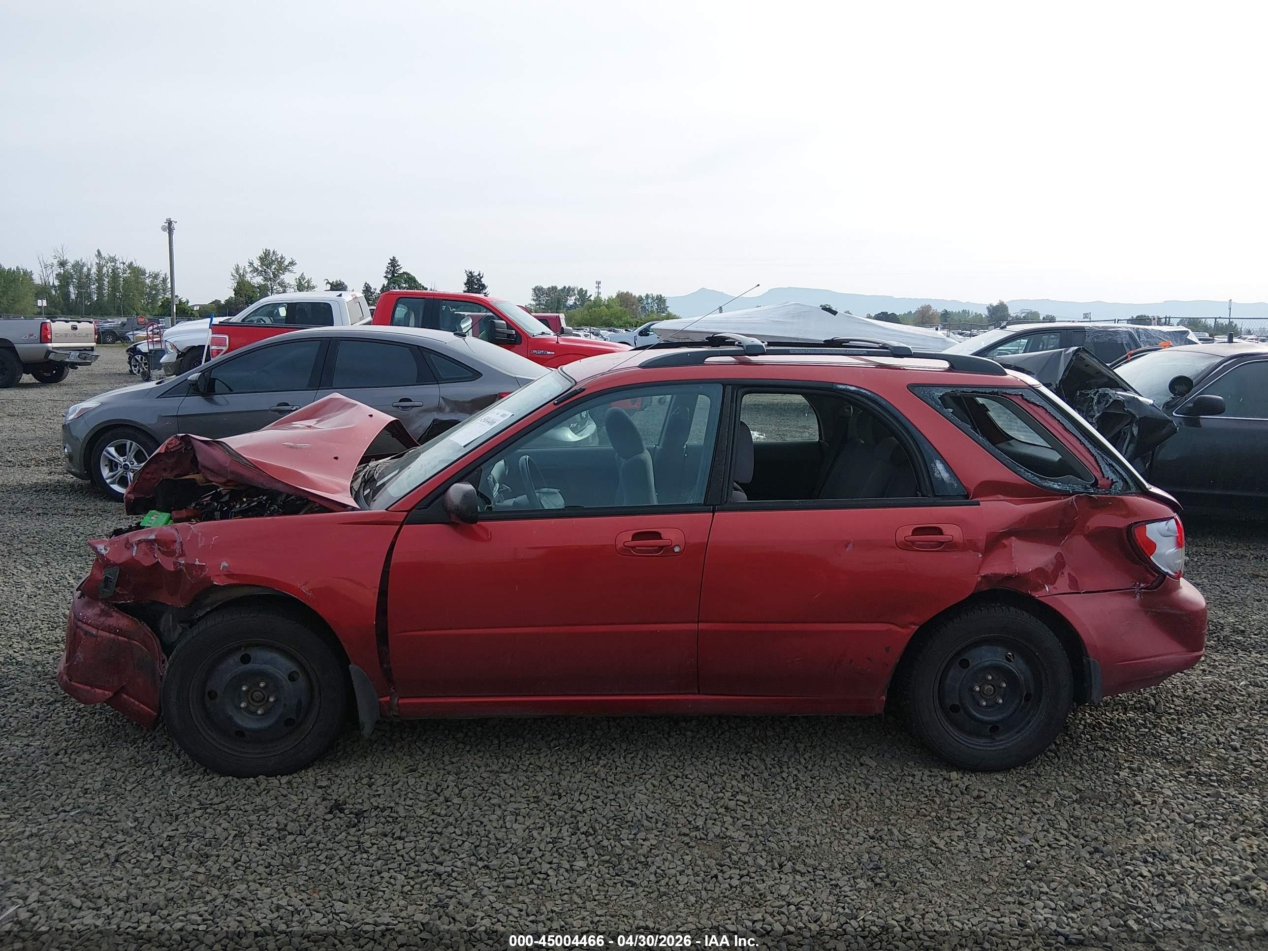 2002 Subaru Impreza 2.5ts Red vin: JF1GG65502G817213