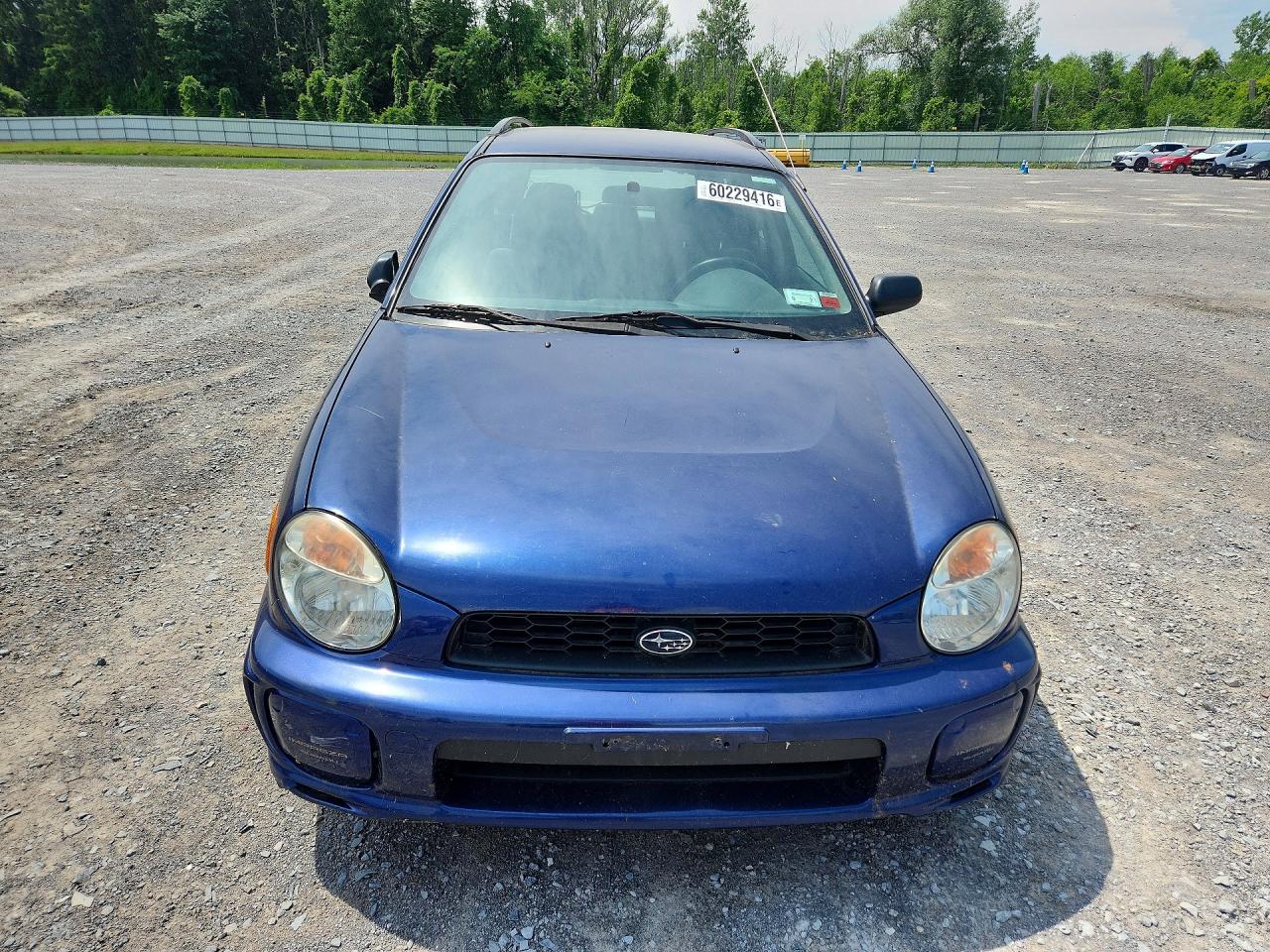 2003 Subaru Impreza Ts Blue vin: JF1GG65503H805896