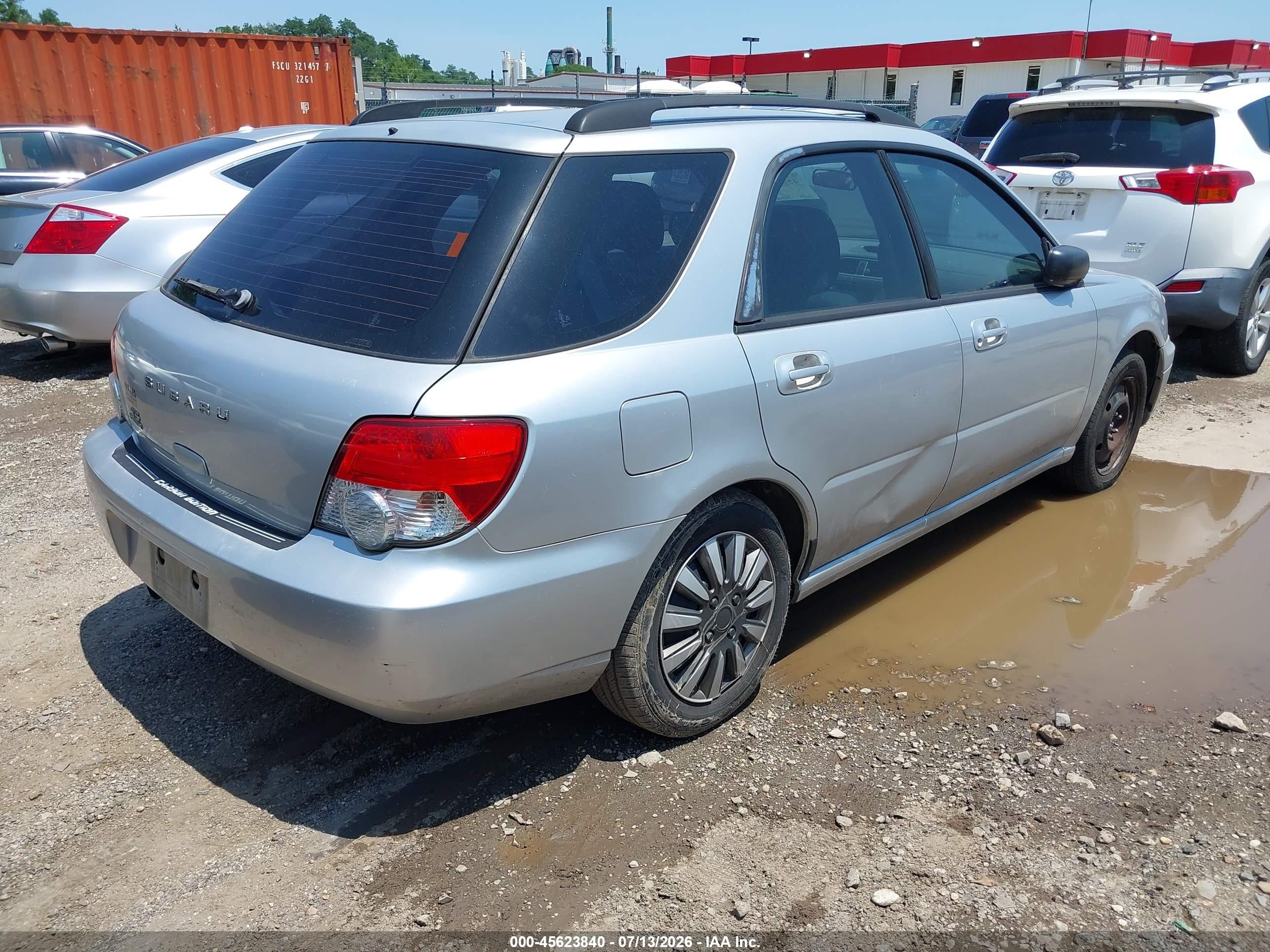 2004 Subaru Impreza 2.5ts Серебряный vin: JF1GG65504H814549