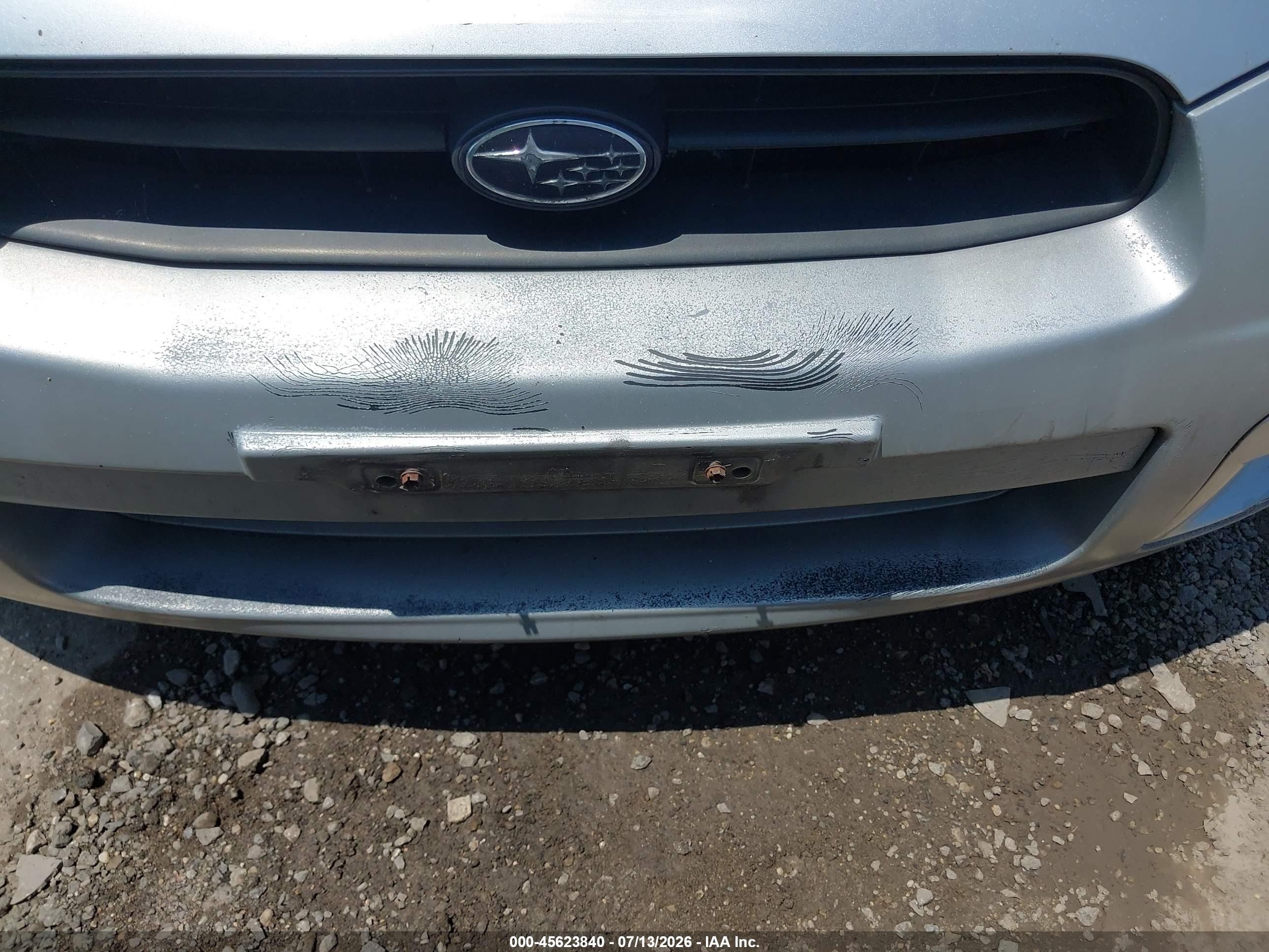 2004 Subaru Impreza 2.5ts Серебряный vin: JF1GG65504H814549