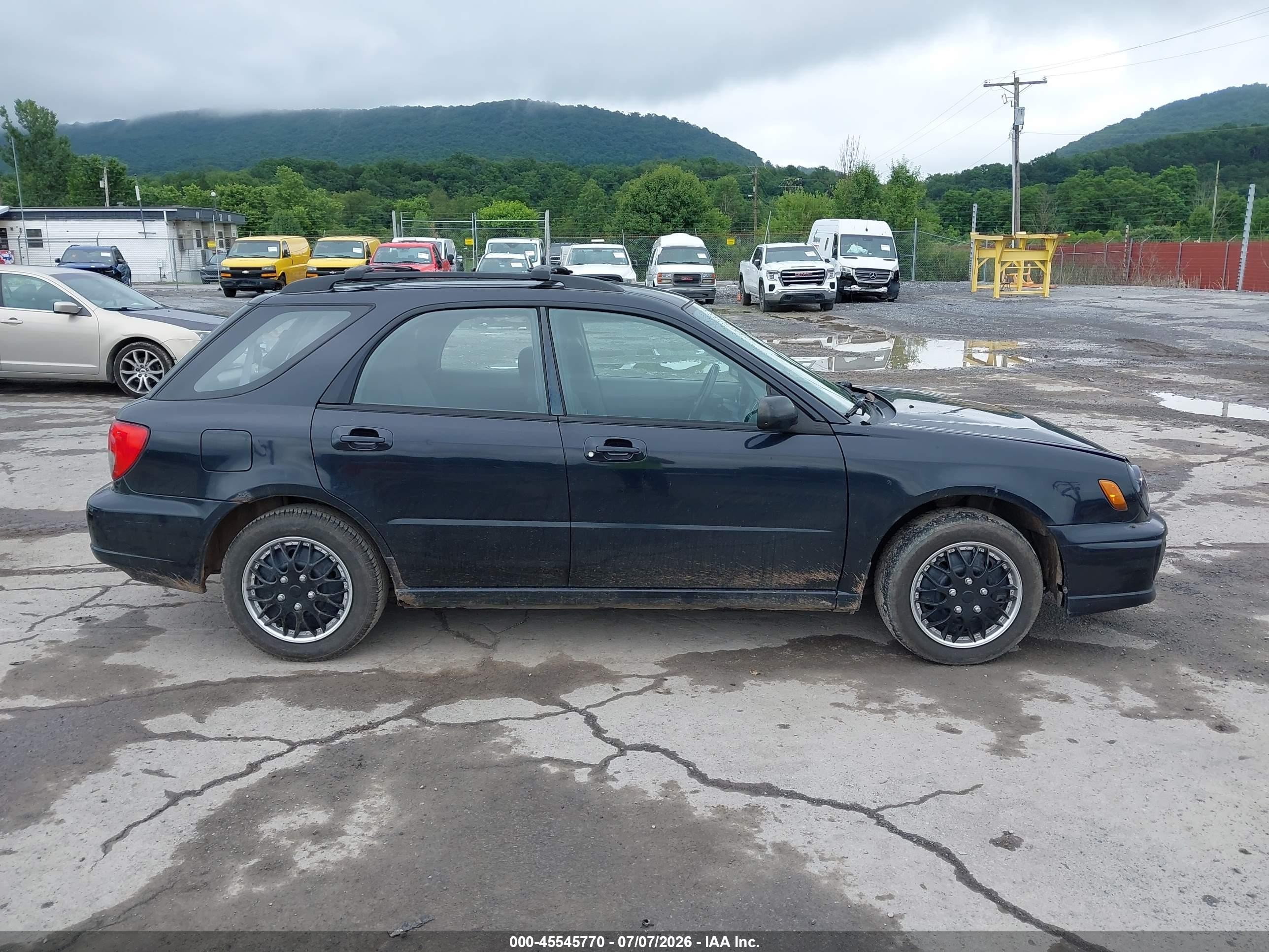 2002 Subaru Impreza 2.5ts Black vin: JF1GG65512G806432