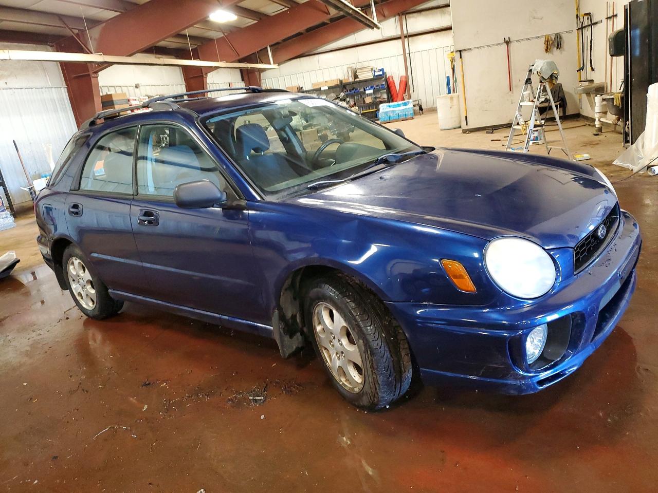 2003 Subaru Impreza Ts Blue vin: JF1GG65533G802321