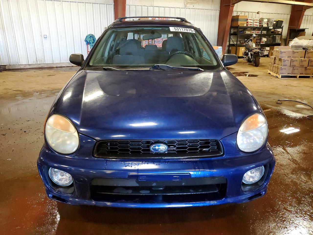 2003 Subaru Impreza Ts Blue vin: JF1GG65533G802321