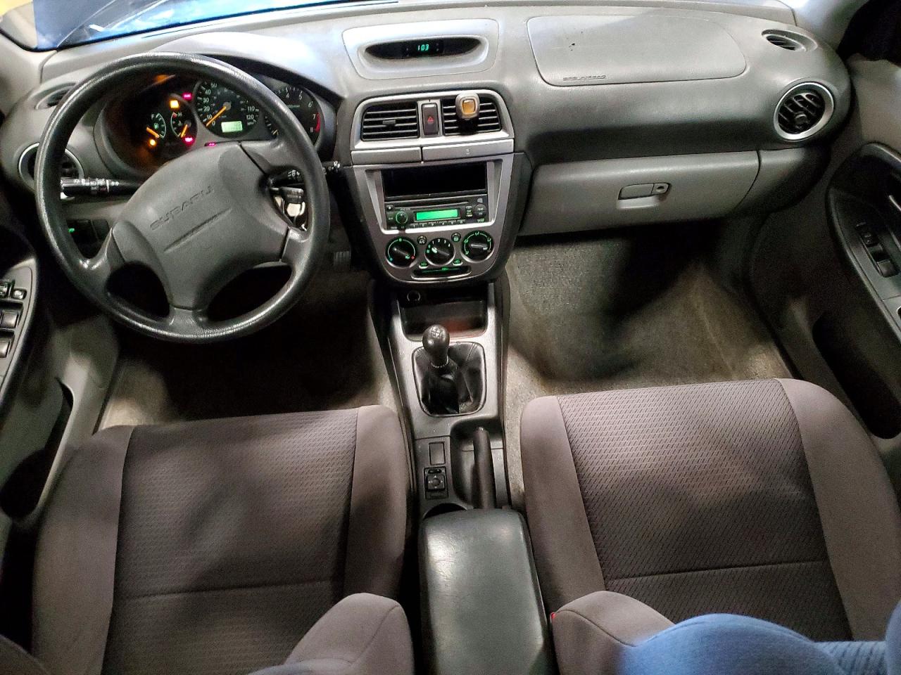 2003 Subaru Impreza Ts Blue vin: JF1GG65533G802321