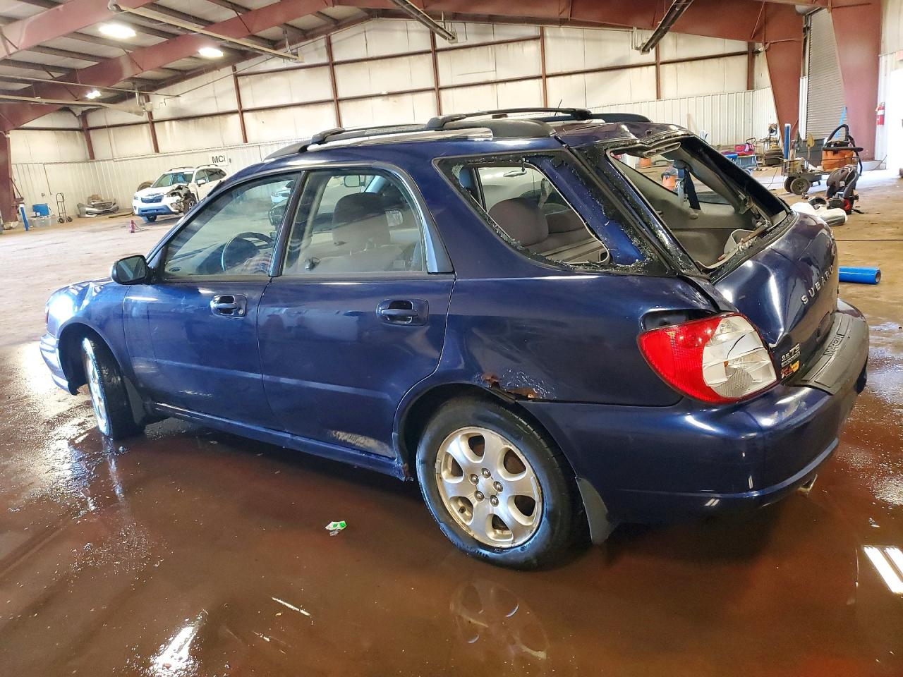 2003 Subaru Impreza Ts Blue vin: JF1GG65533G802321