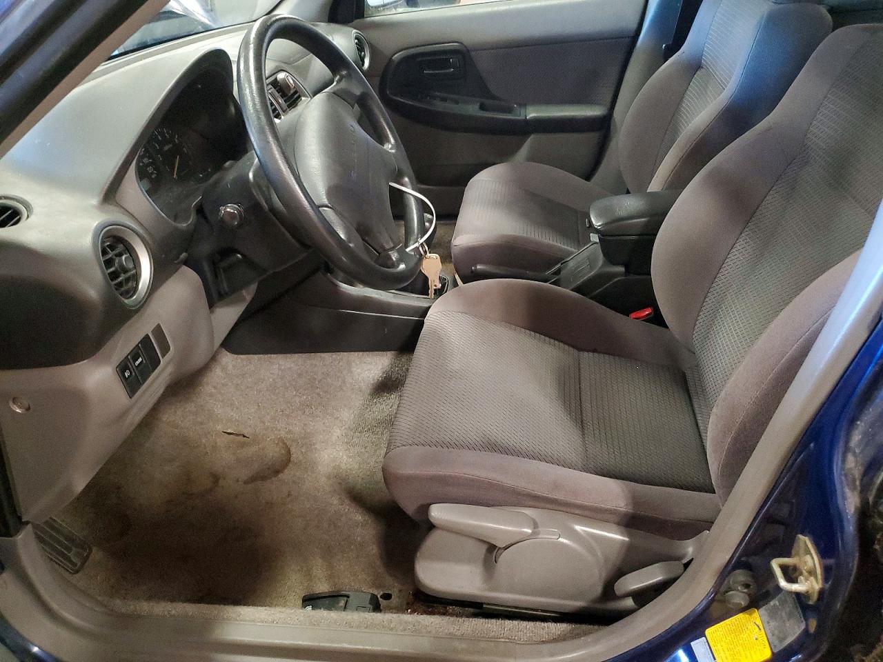 2003 Subaru Impreza Ts Blue vin: JF1GG65533G802321