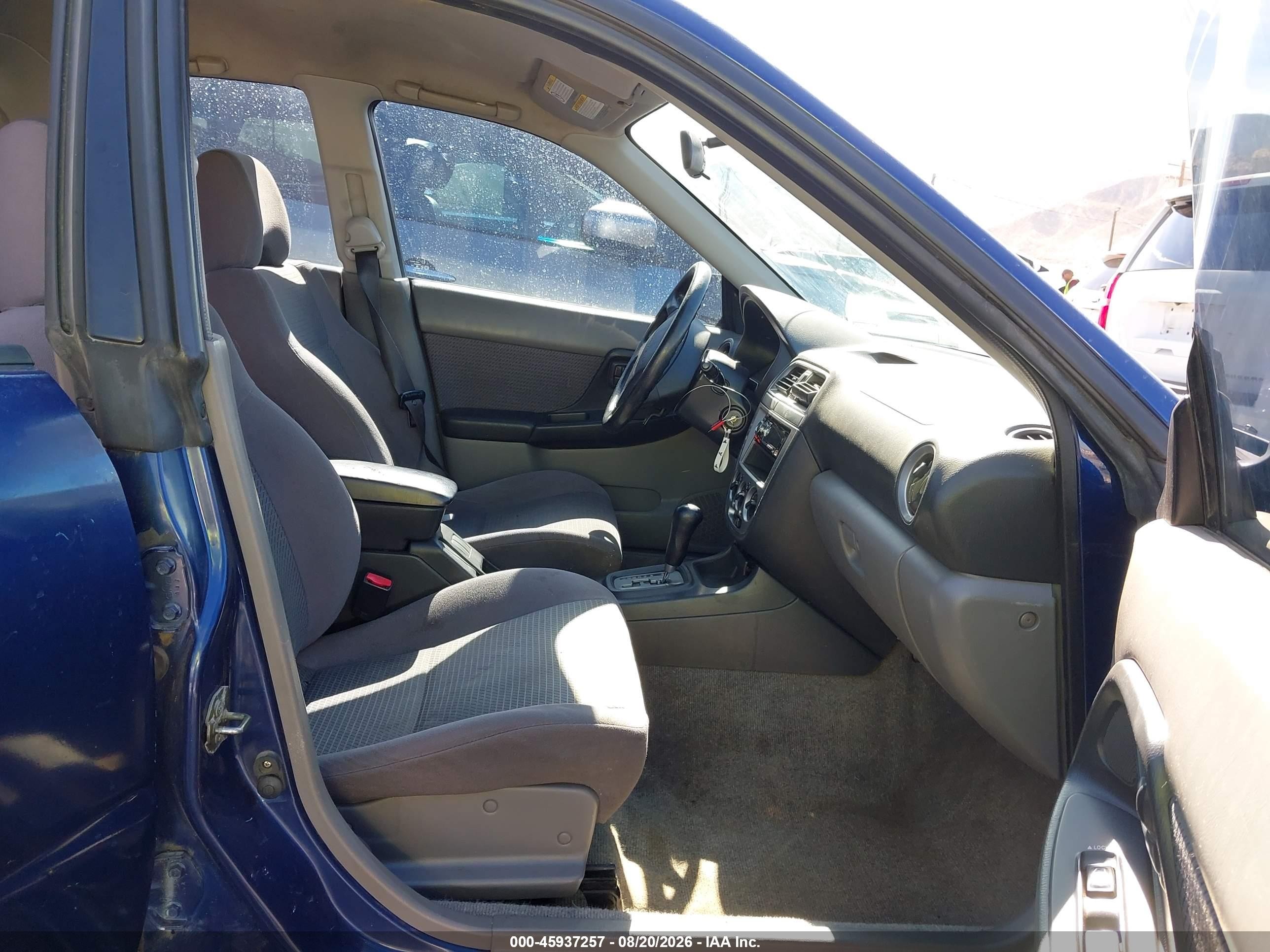 2003 Subaru Impreza 2.5ts Blue vin: JF1GG65533H808923