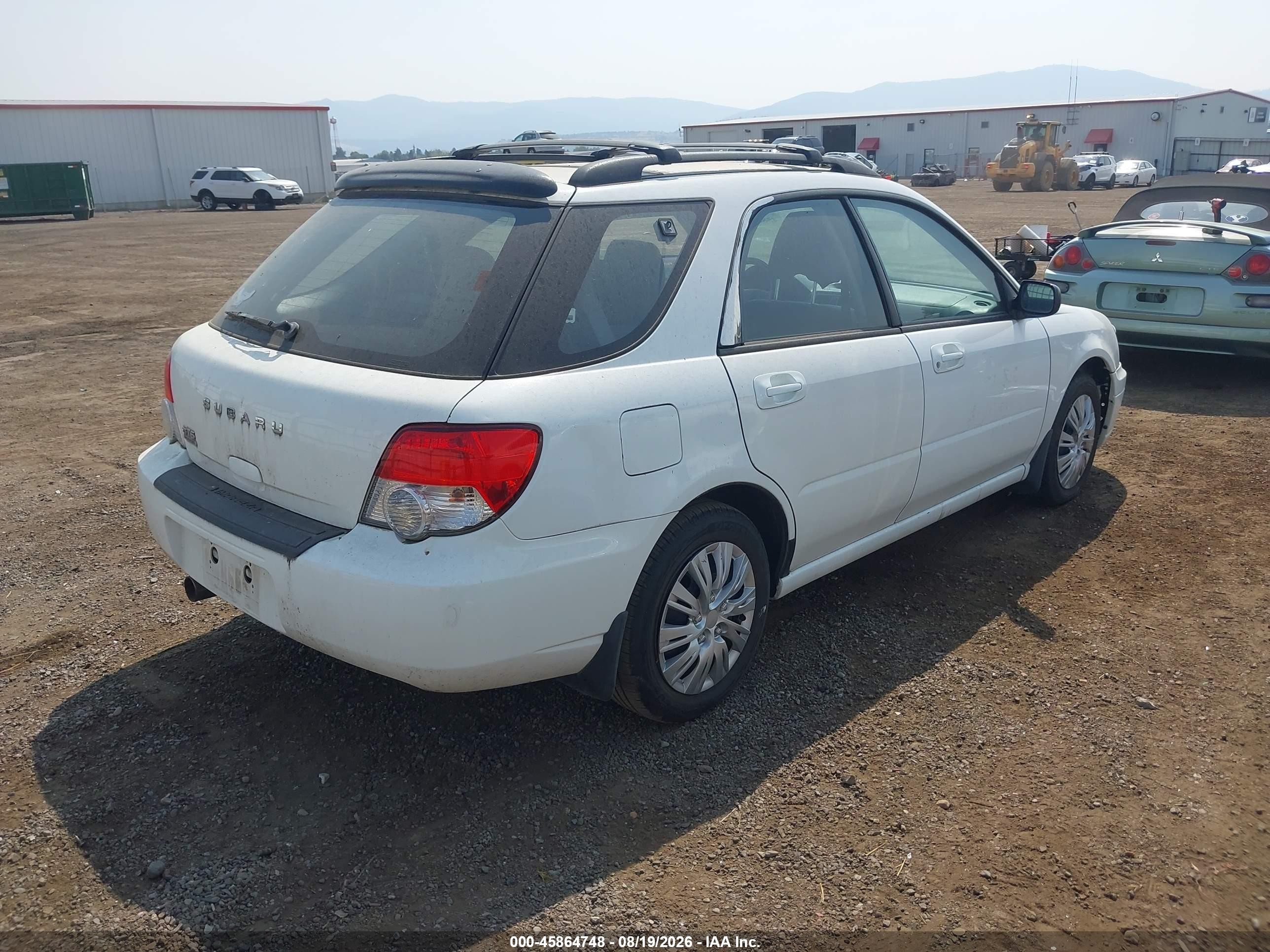 2004 Subaru Impreza 2.5ts White vin: JF1GG65594H803856
