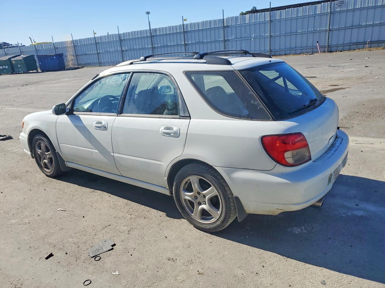 2002 Subaru Impreza Ts White vin: JF1GG655X2H824891