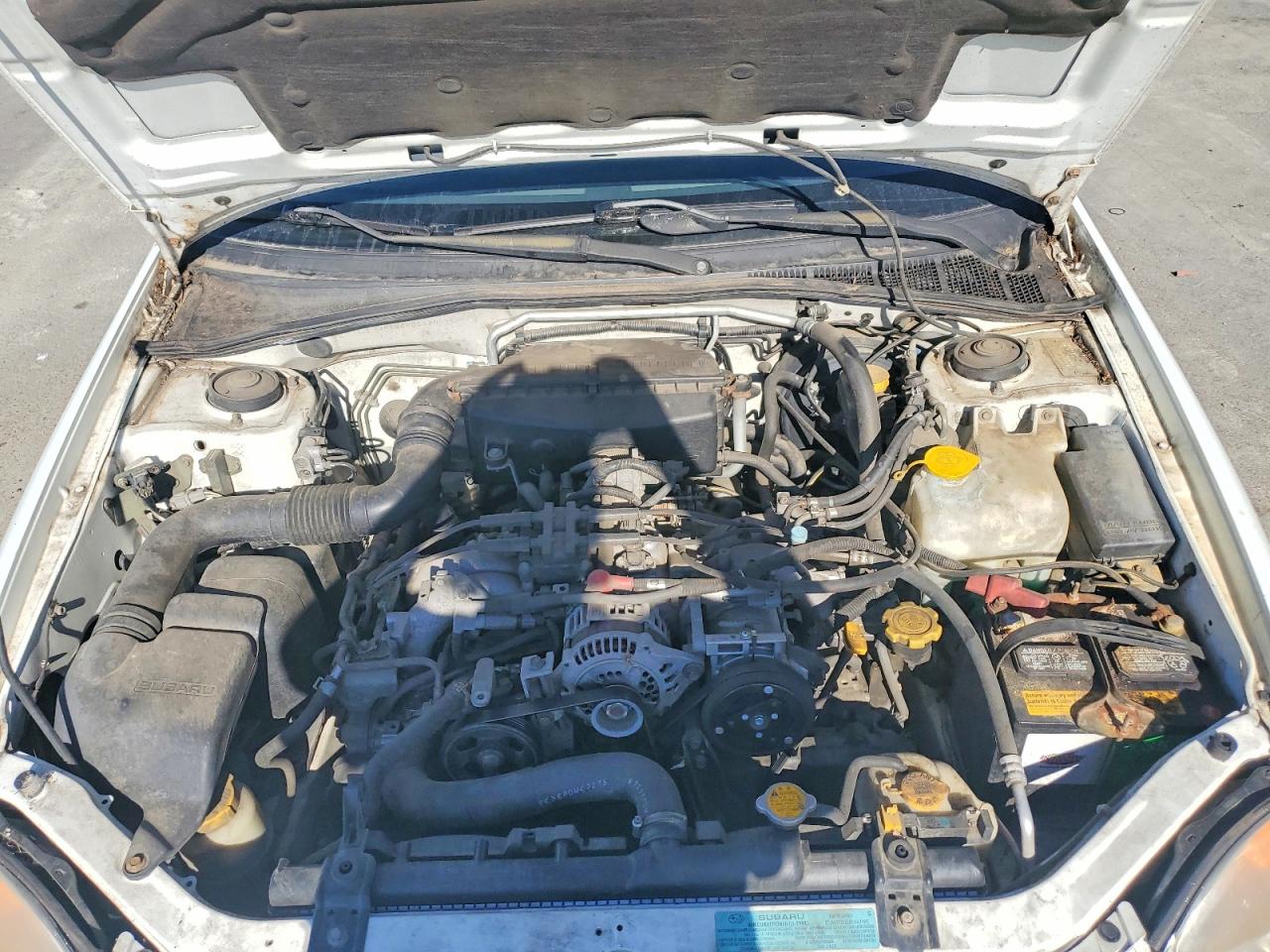 2002 Subaru Impreza Ts White vin: JF1GG655X2H824891