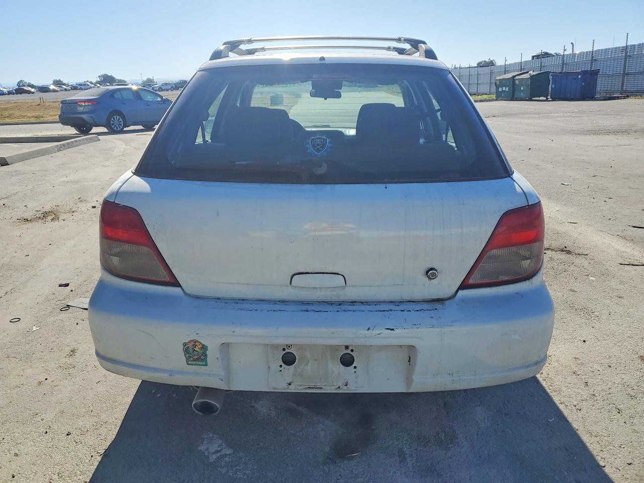 2002 Subaru Impreza Ts White vin: JF1GG655X2H824891