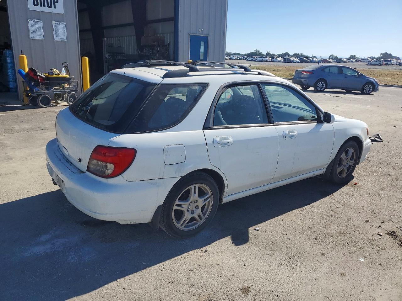 2002 Subaru Impreza Ts White vin: JF1GG655X2H824891