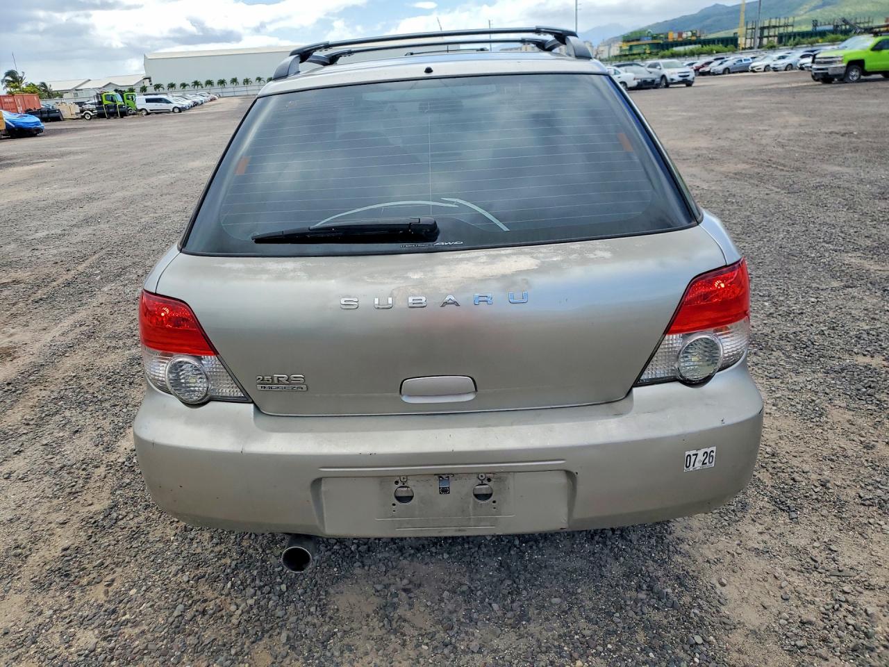 2005 Subaru Impreza Rs Silver vin: JF1GG67515H806040
