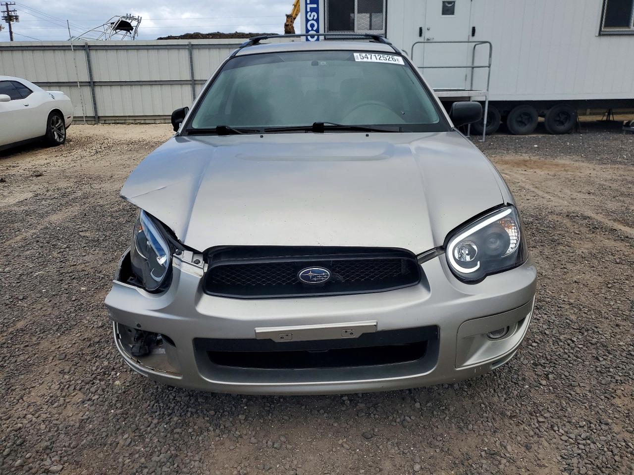 2005 Subaru Impreza Rs Silver vin: JF1GG67515H806040