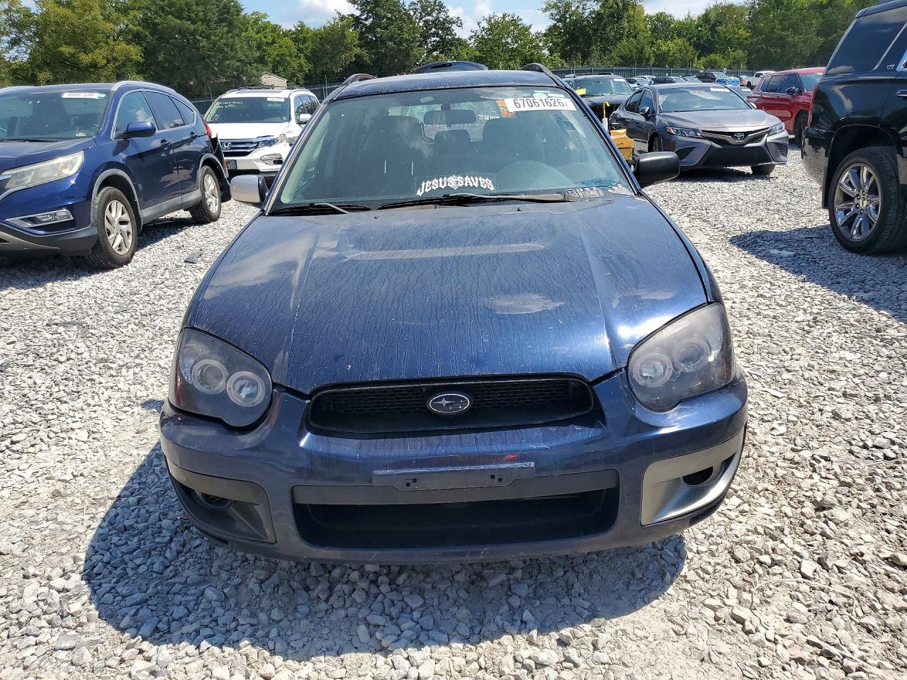 2005 Subaru Impreza Rs Blue vin: JF1GG67525H800196