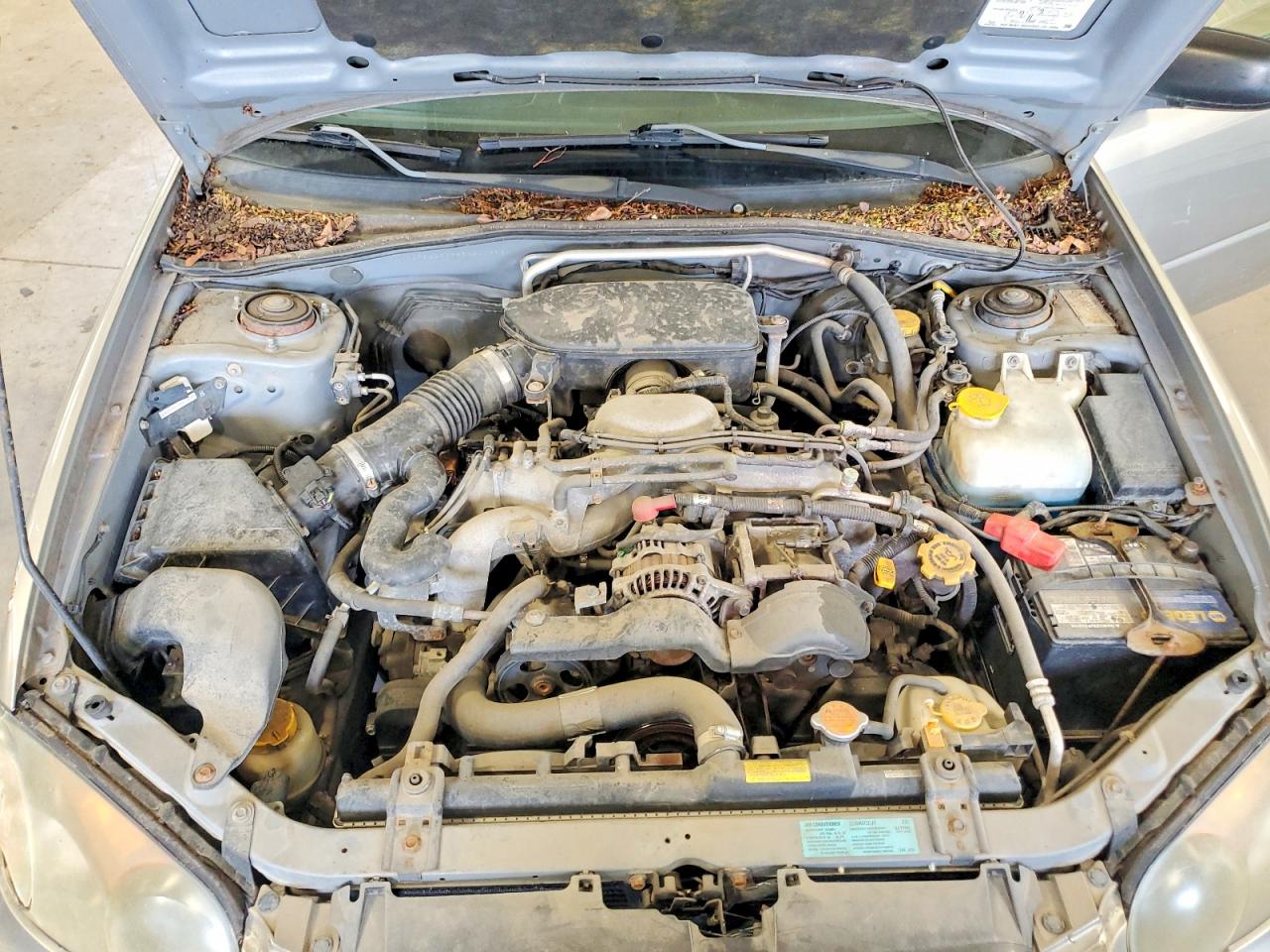 2005 Subaru Impreza Rs Silver vin: JF1GG67555H800693