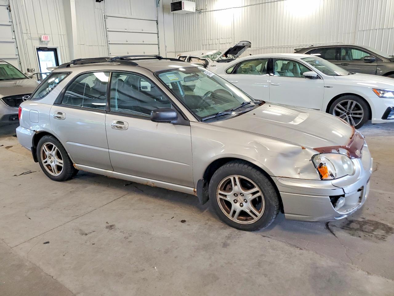 2005 Subaru Impreza Rs Silver vin: JF1GG67555H800693
