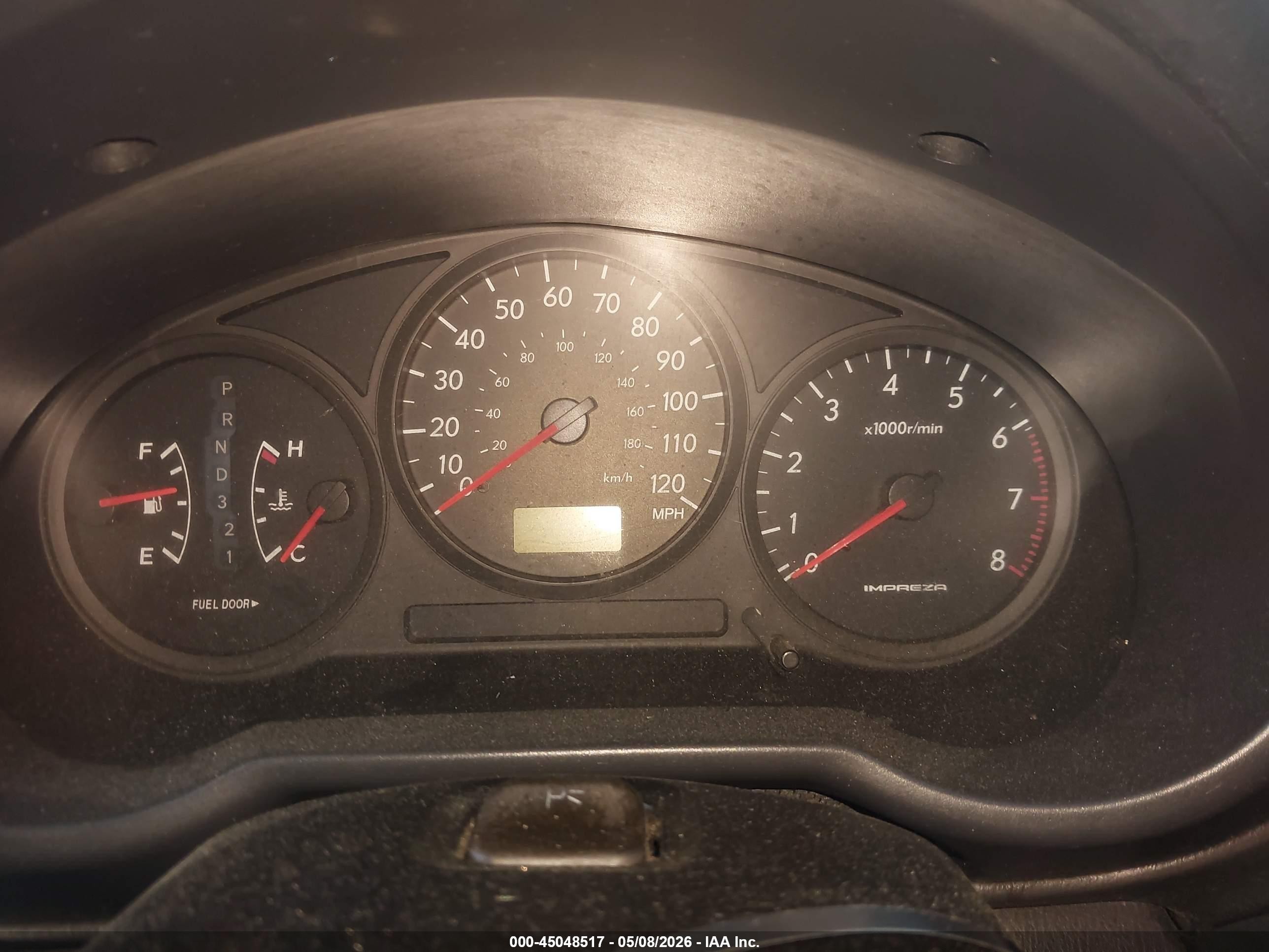 2005 Subaru Impreza 2.5rs Белый vin: JF1GG67555H804520