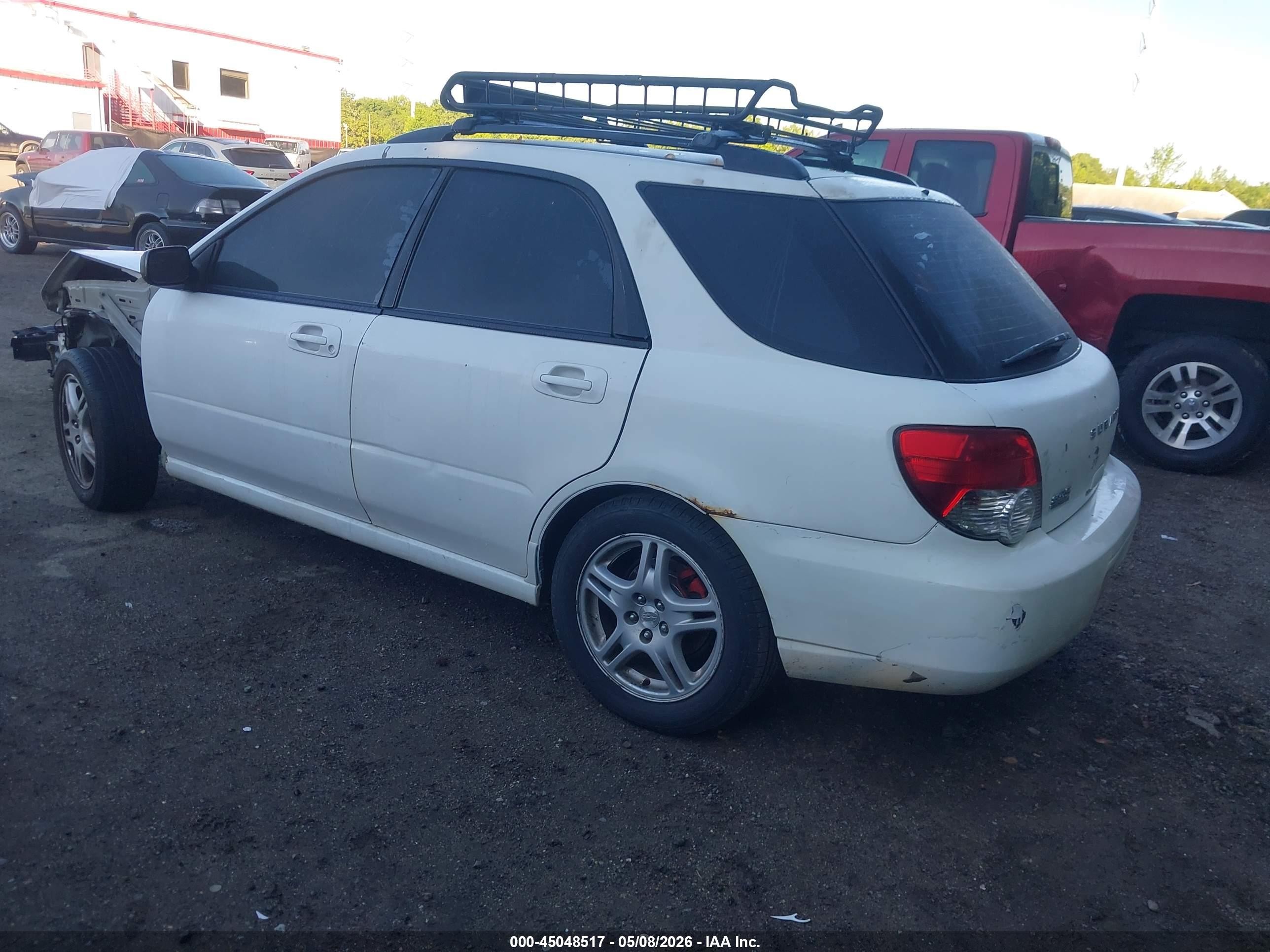 2005 Subaru Impreza 2.5rs Белый vin: JF1GG67555H804520