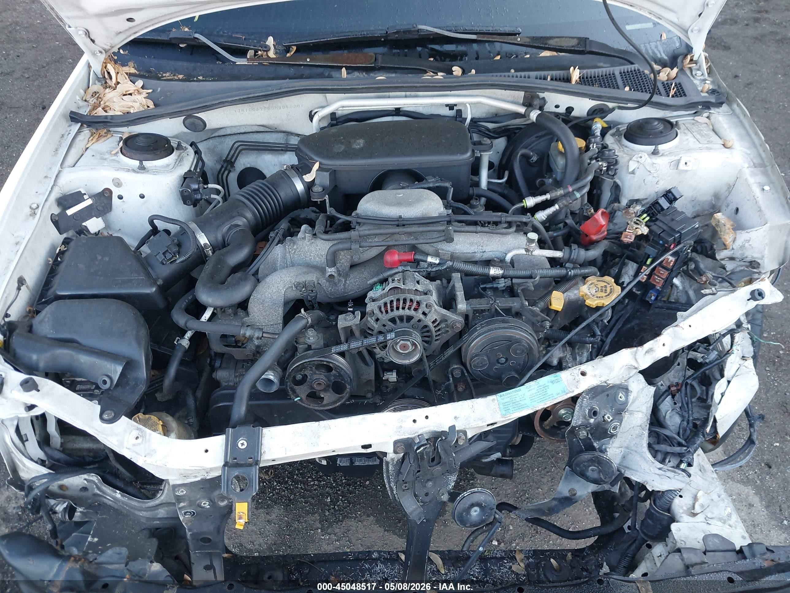 2005 Subaru Impreza 2.5rs Белый vin: JF1GG67555H804520