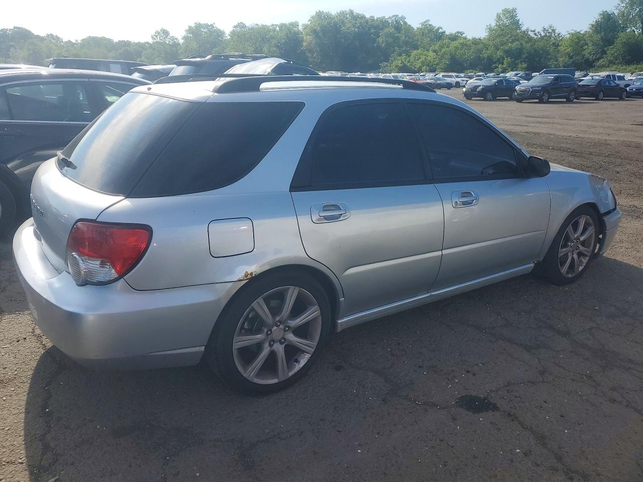 2005 Subaru Impreza Rs Silver vin: JF1GG67555H806025